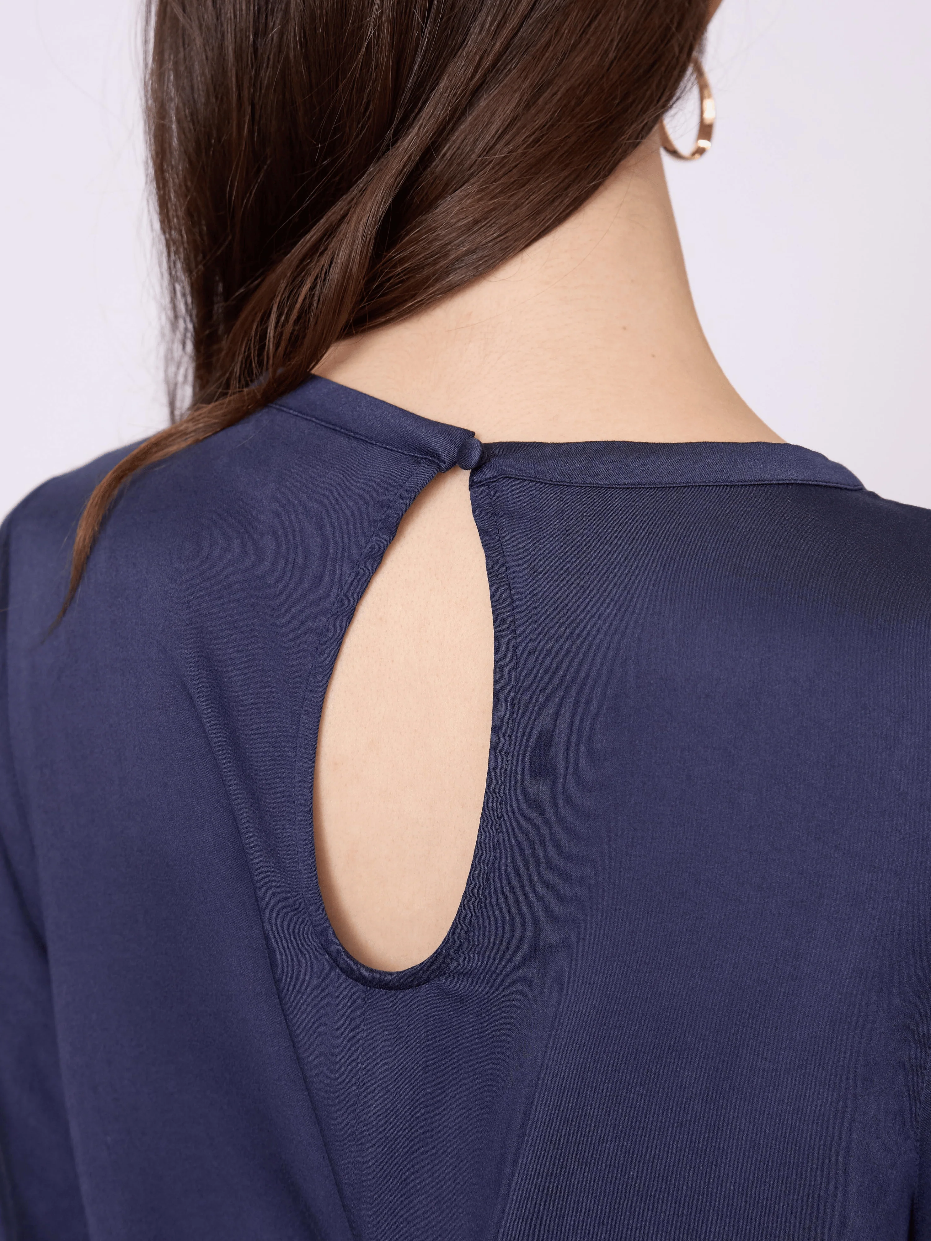 Addie - Solid - Navy - Image 4