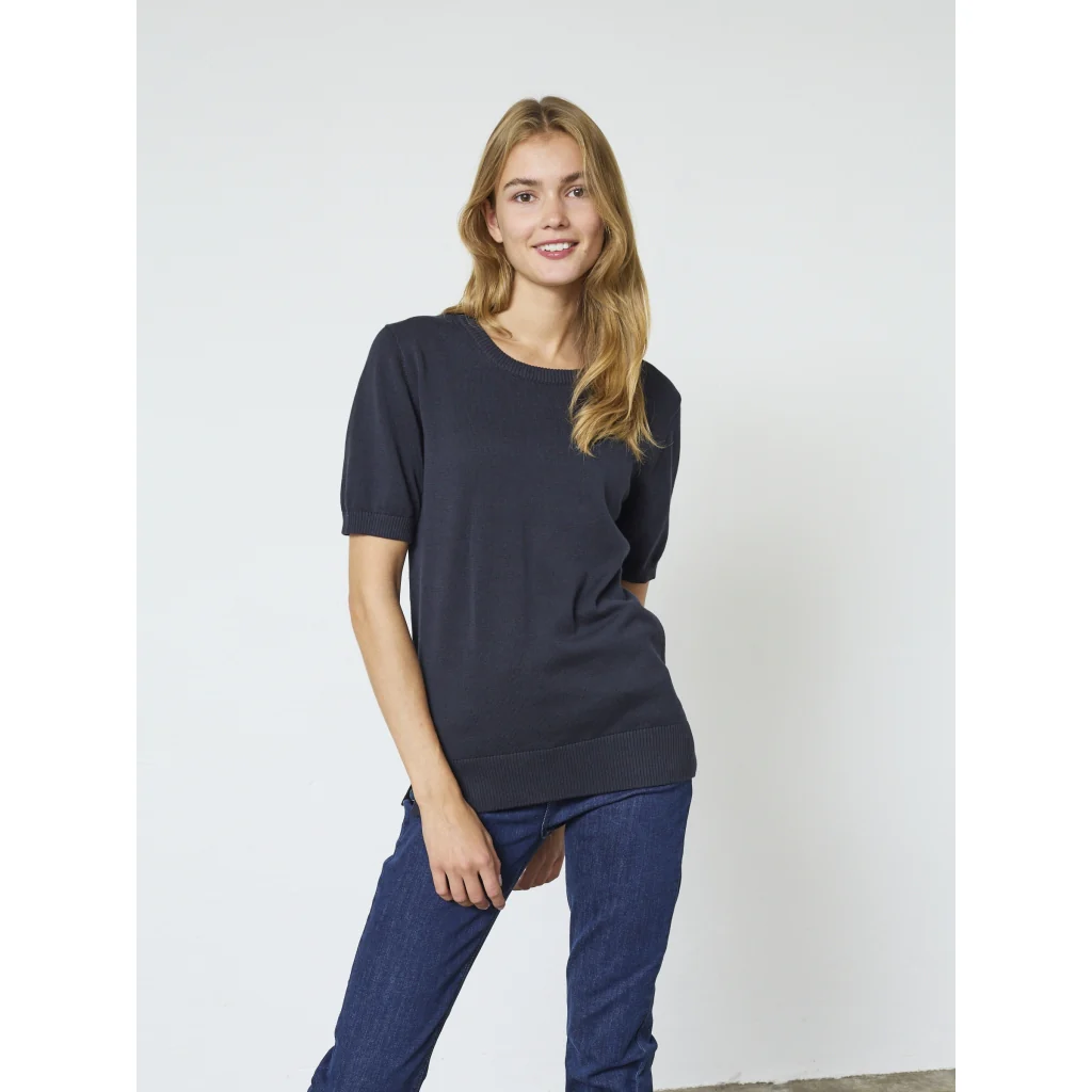 Aimee Solid - Dark Navy