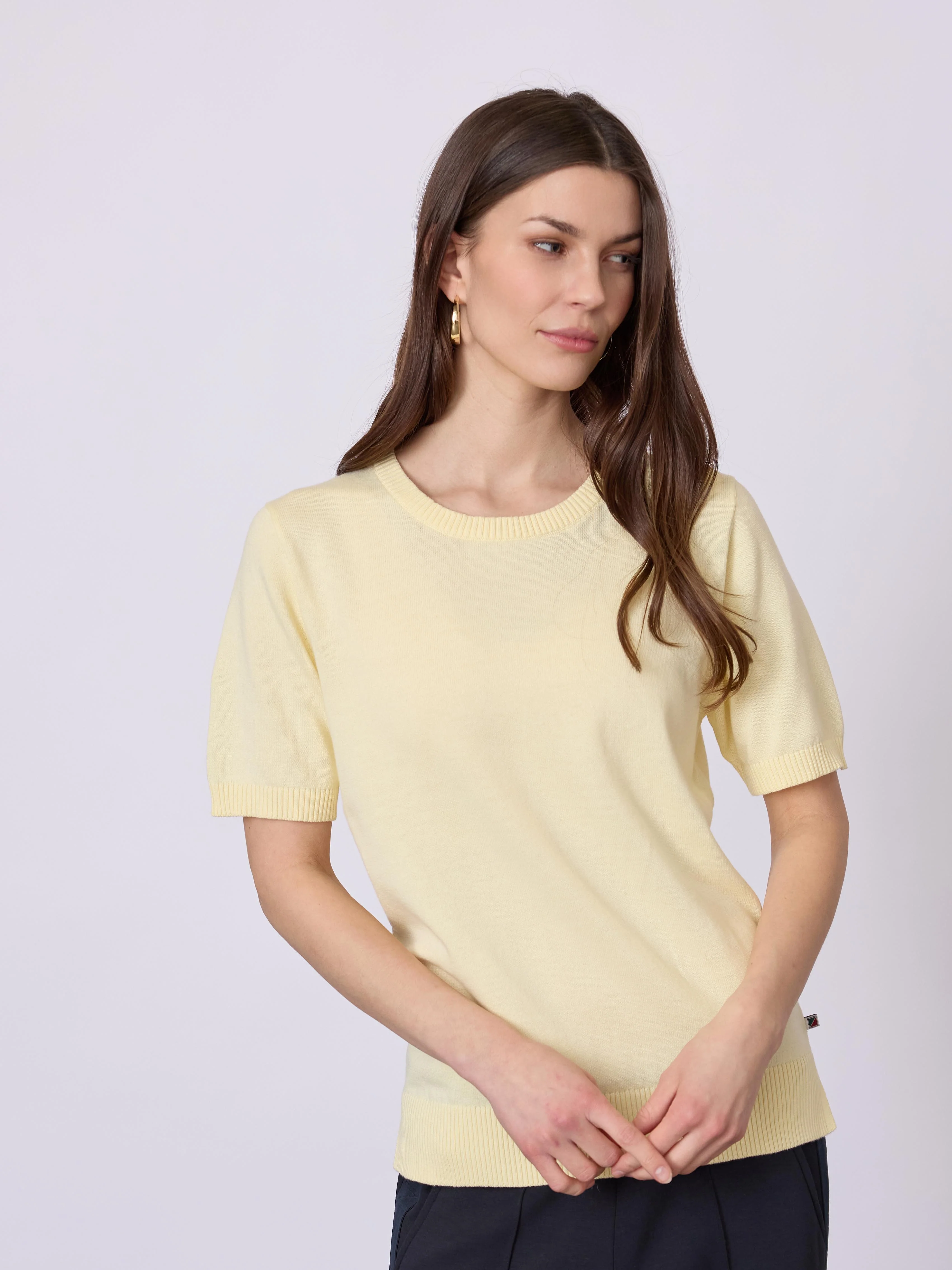 Aimee Solid - Yellow Pastel