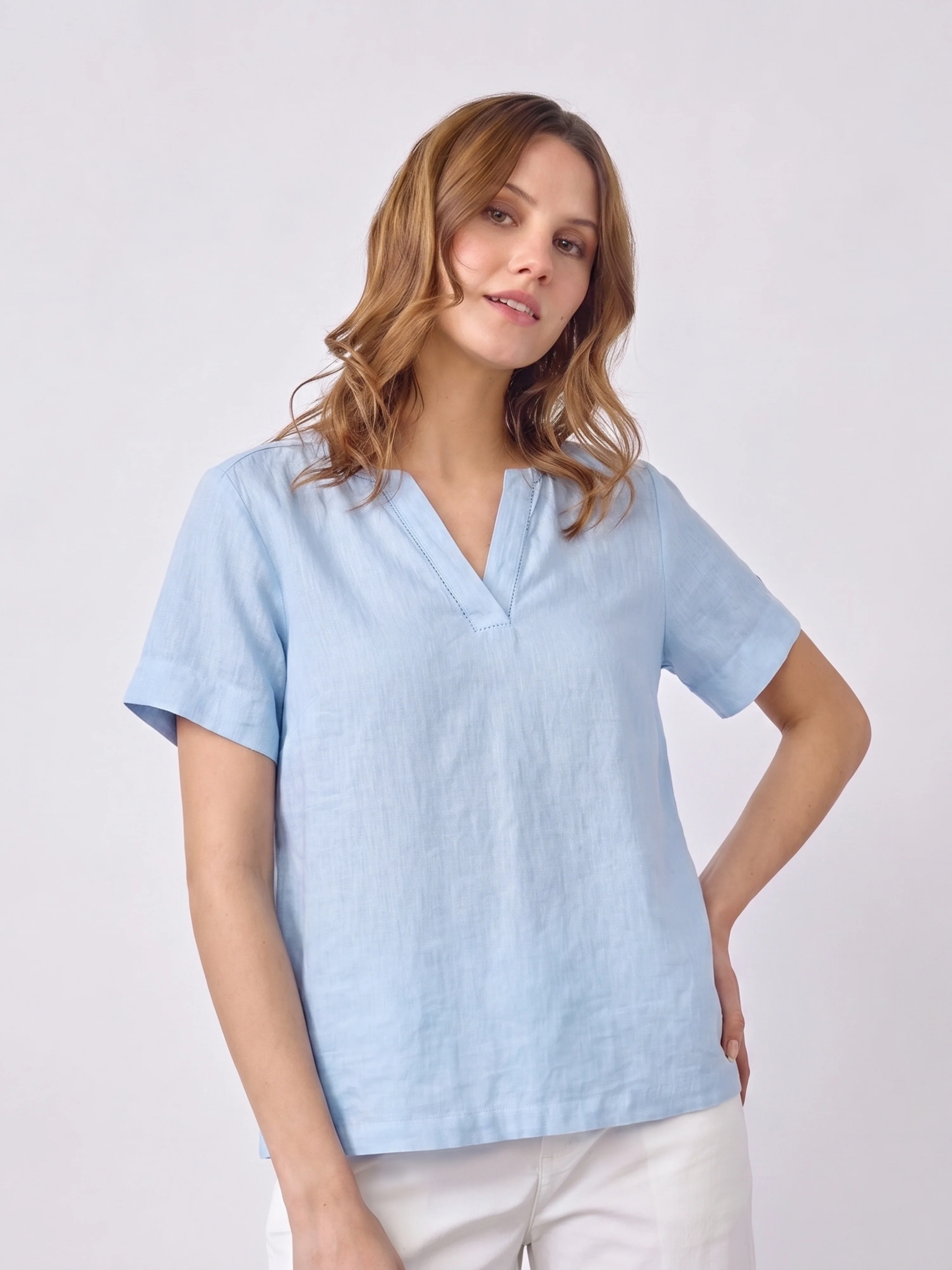 Alexia - Light Blue melange