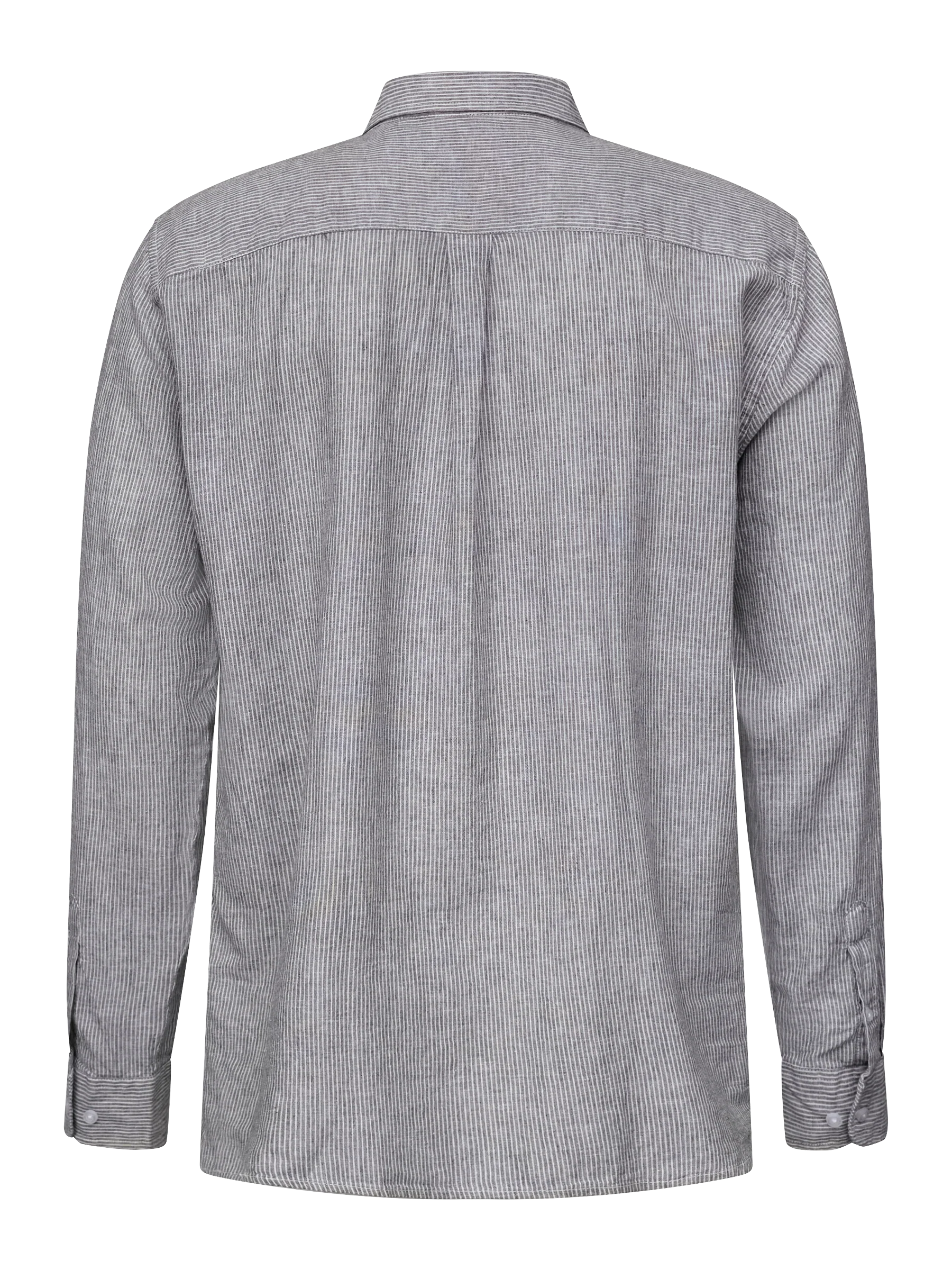ANTON SHIRT LS - Carbon stripe - Image 2
