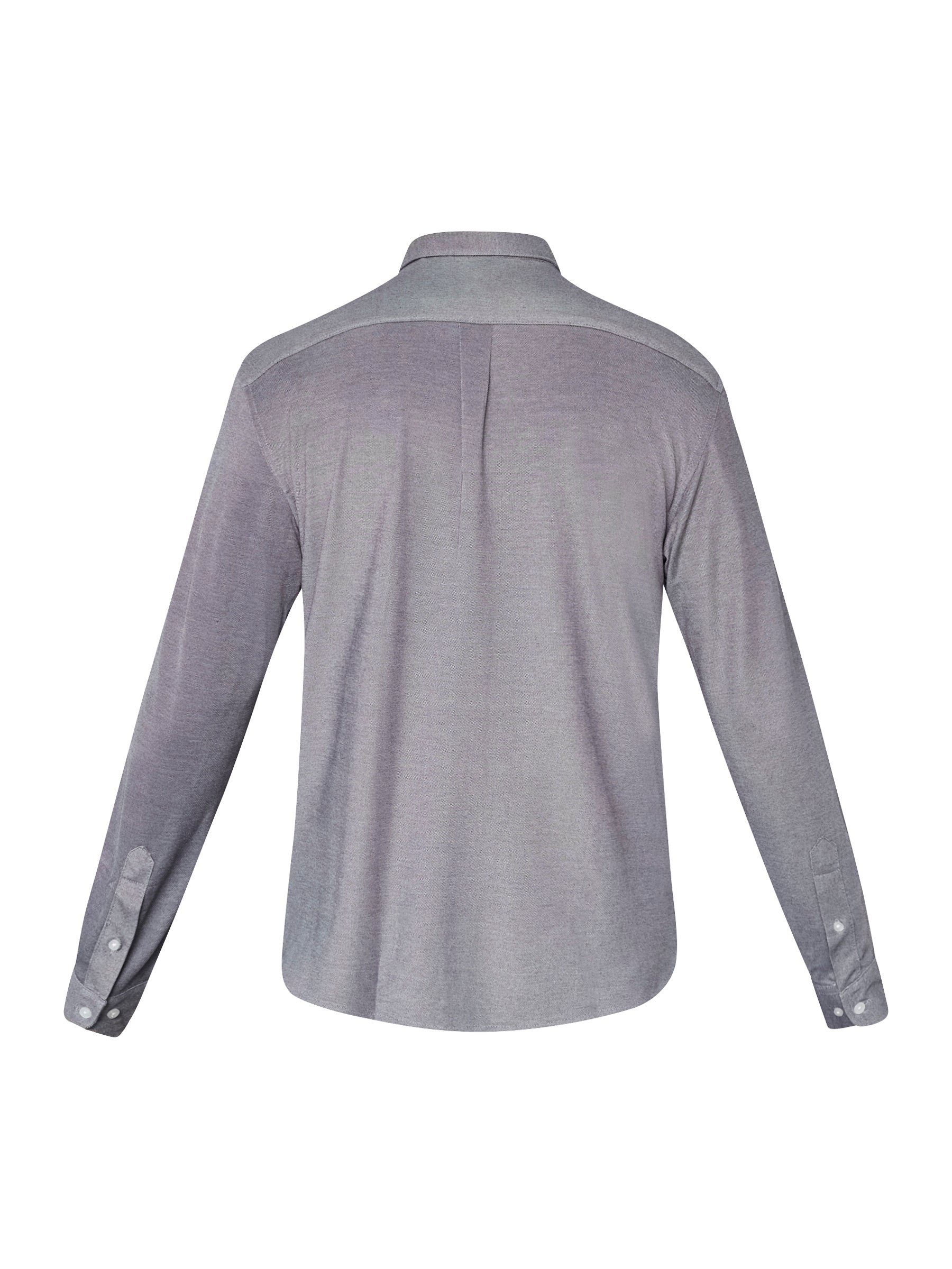 ARON PIQUE SHIRT LS - Navy Melange - Image 5