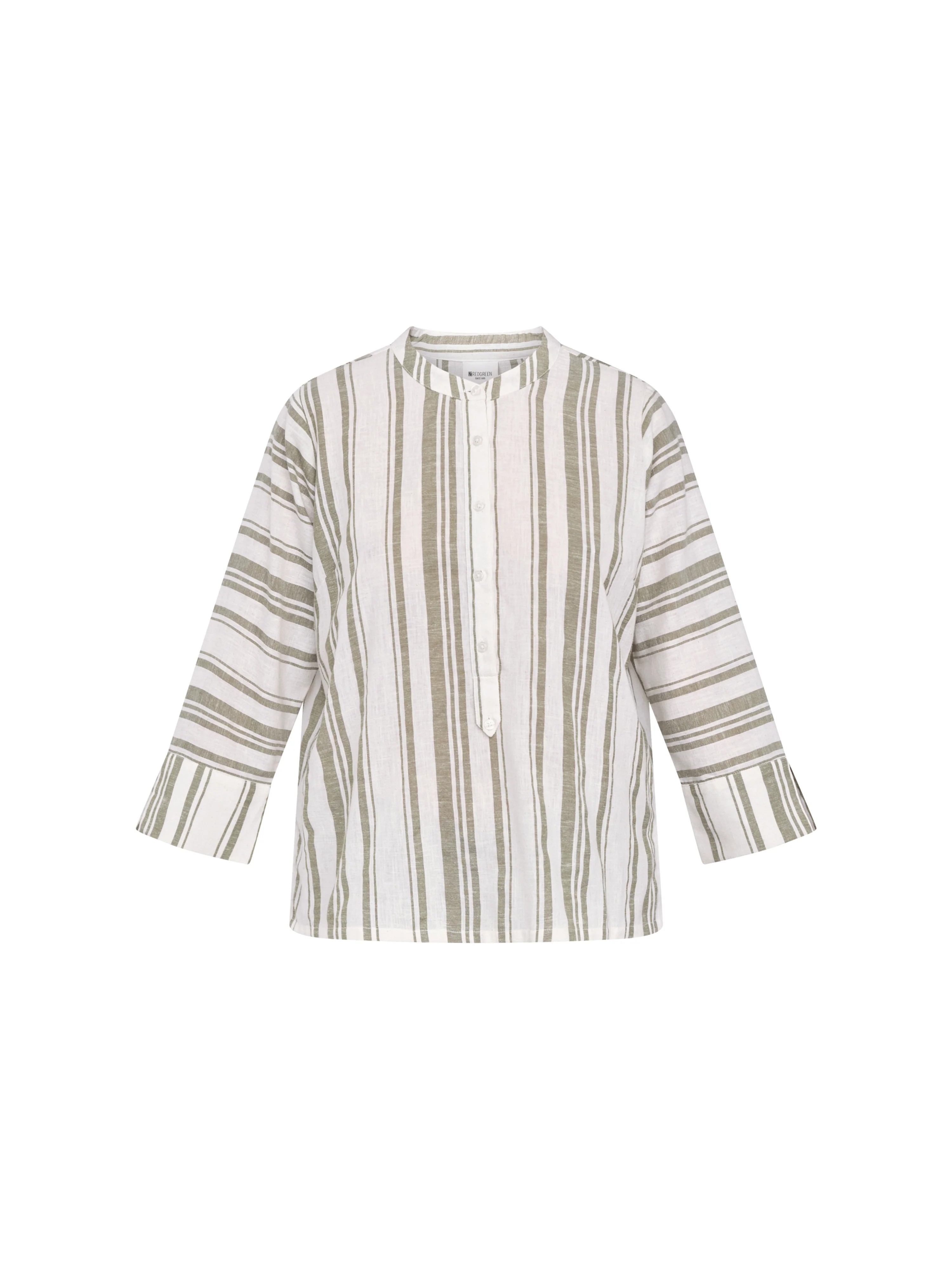 Avina - Light Green Stripe - Image 2