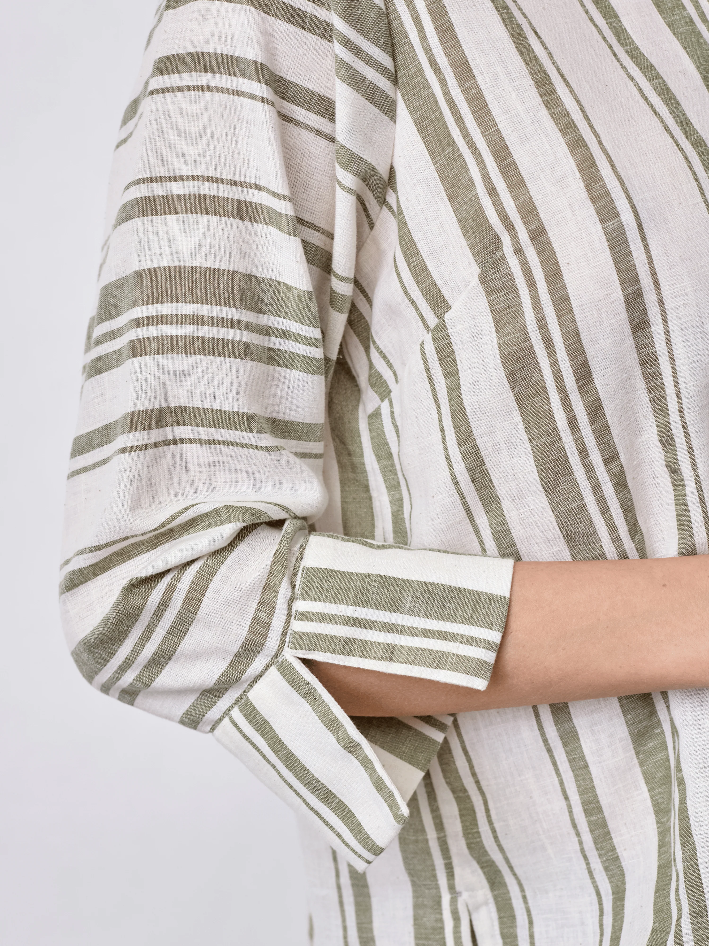 Avina - Light Green Stripe - Image 4