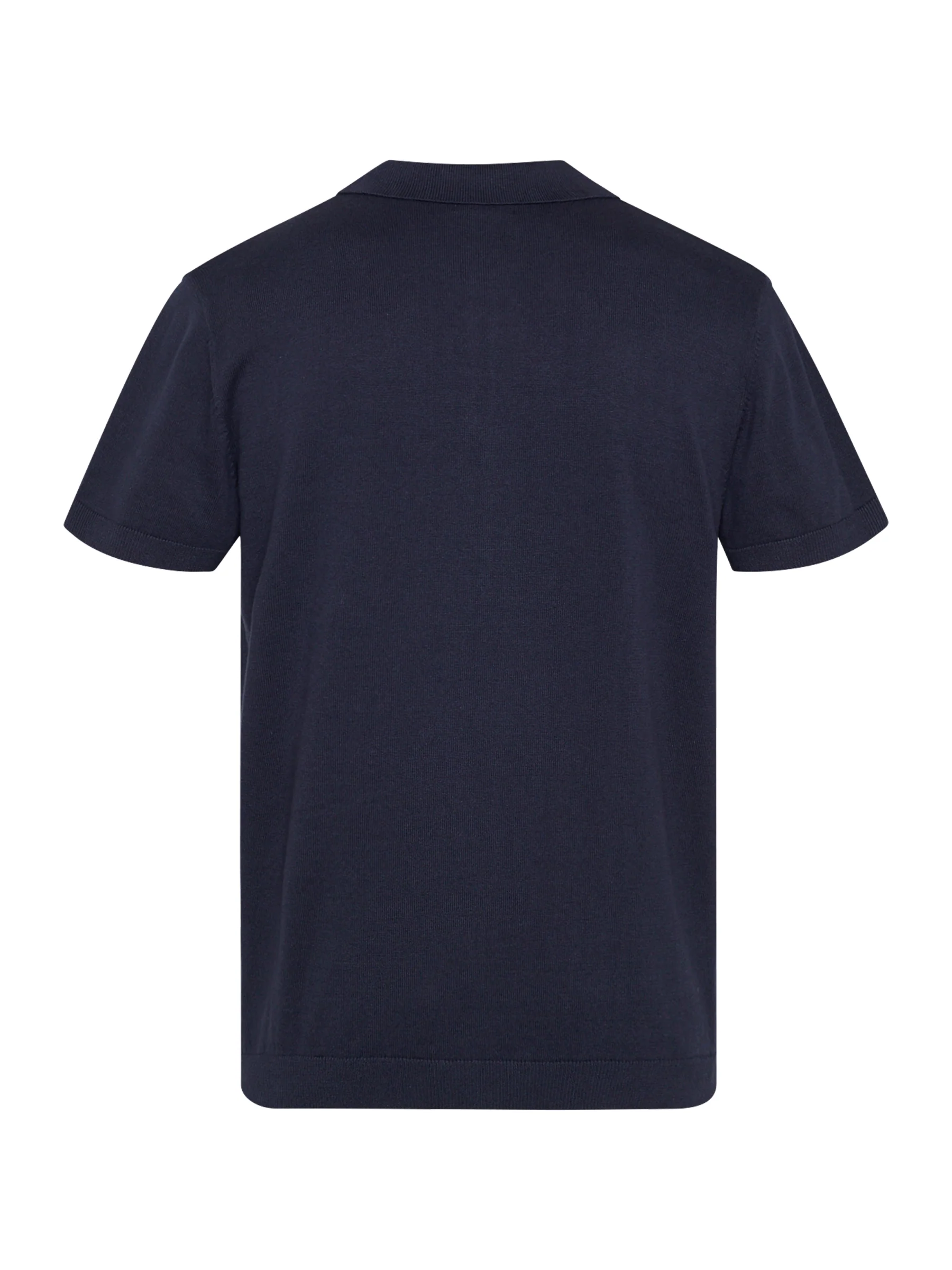 CADEN KNITTED POLO SS - NAVY - Image 5
