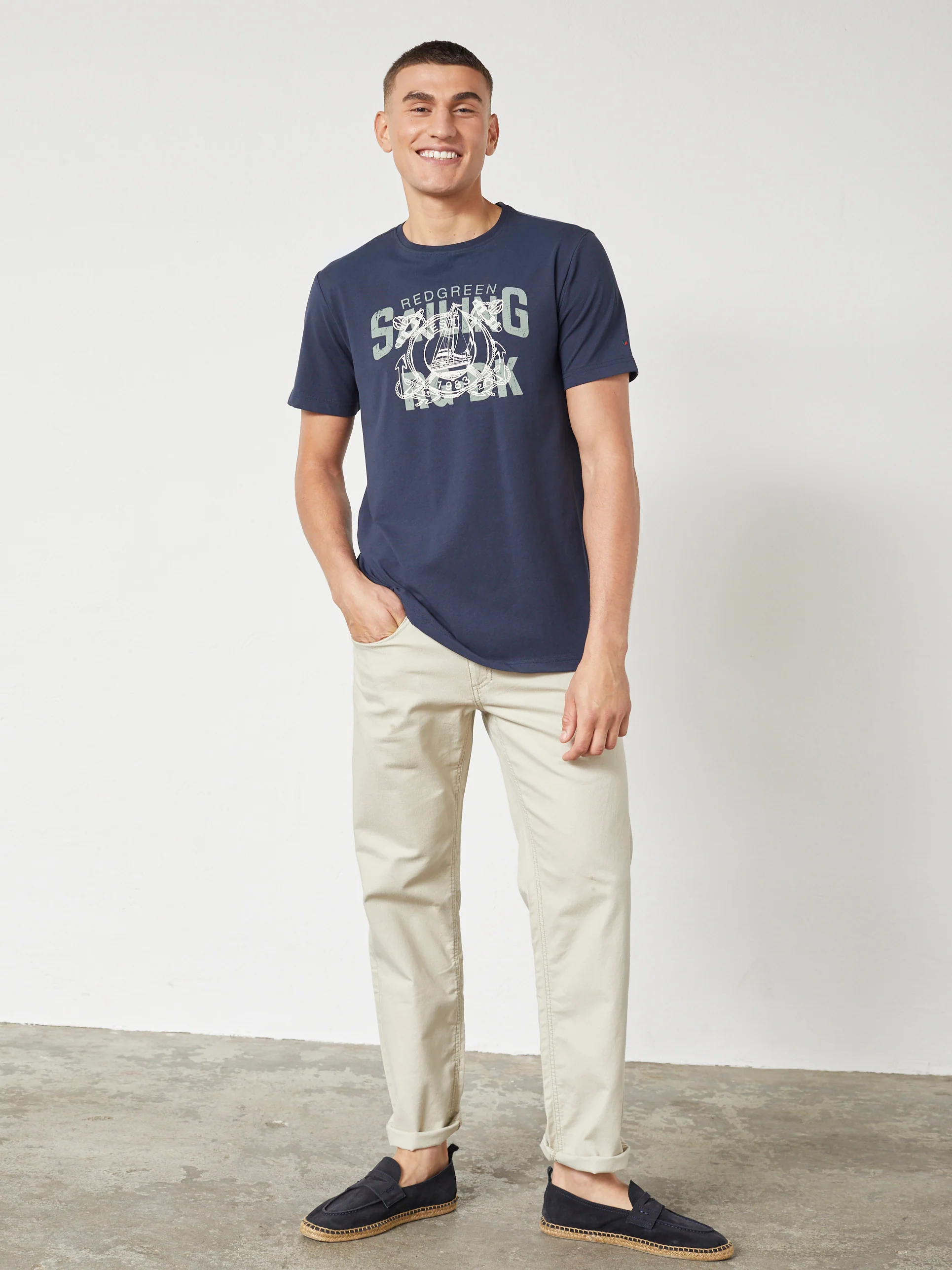 CARIUS T-SHIRT SS - NAVY - Image 3