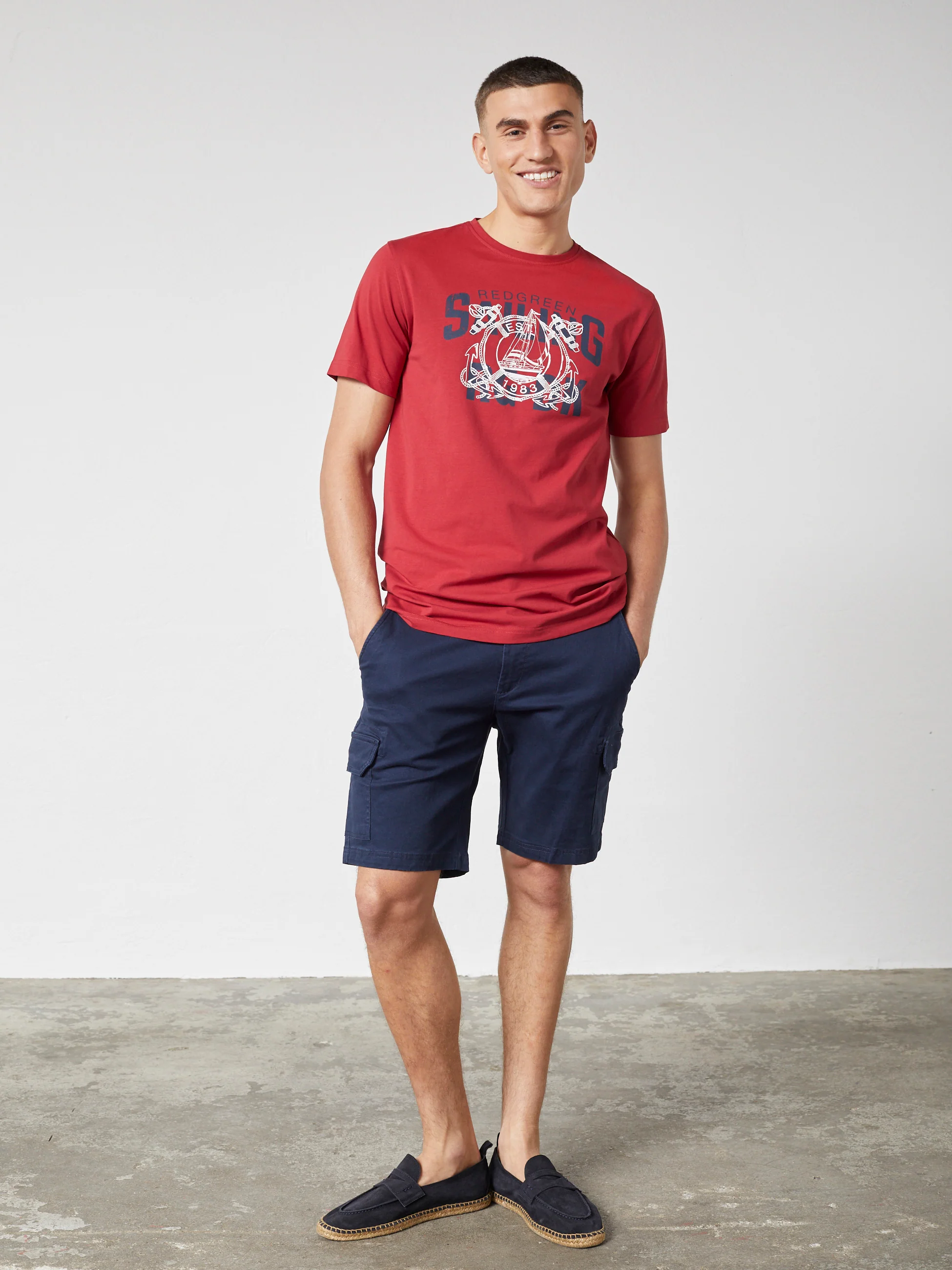 CARIUS T-SHIRT SS - Red - Image 3