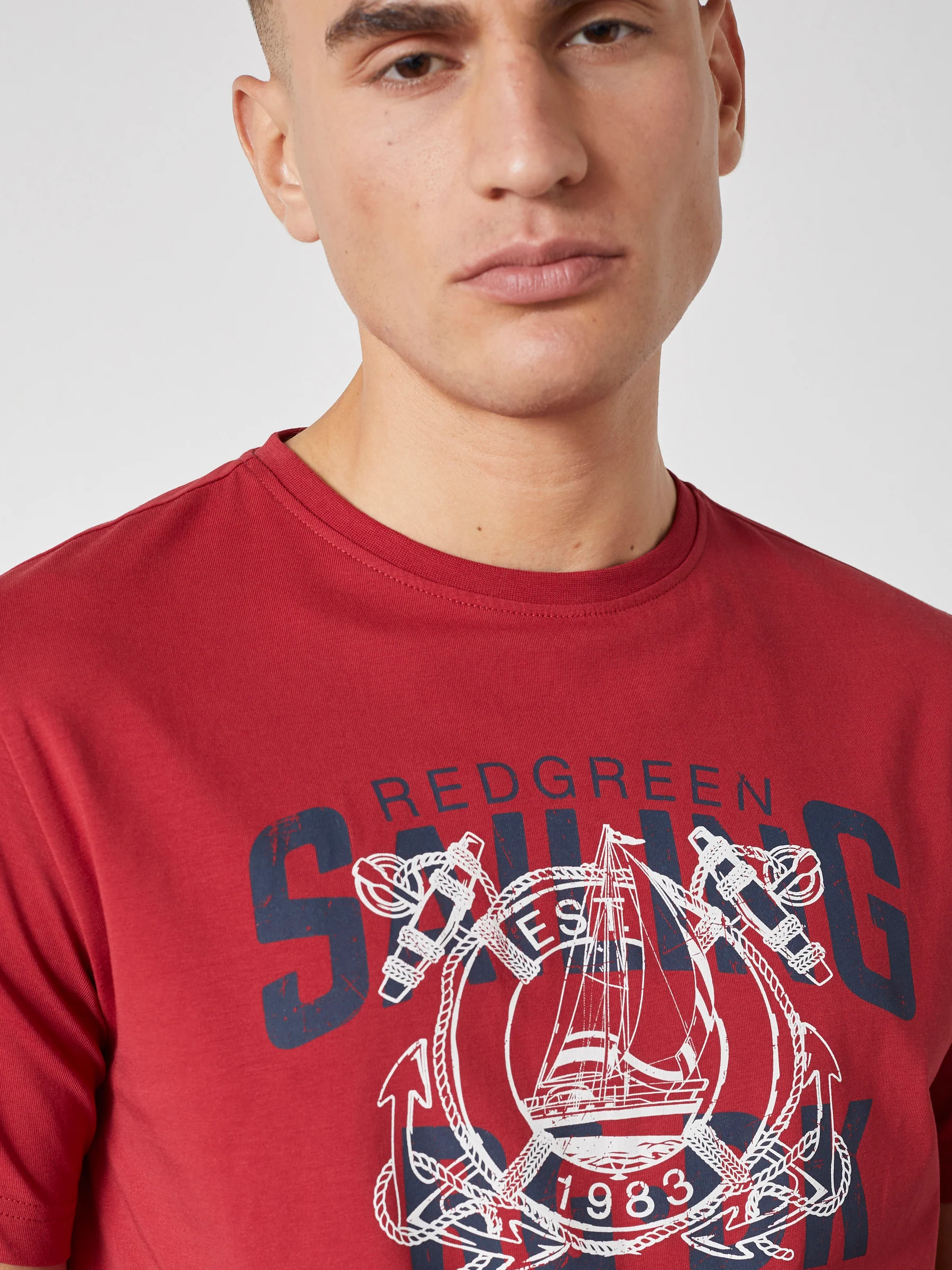 CARIUS T-SHIRT SS - Red - Image 4