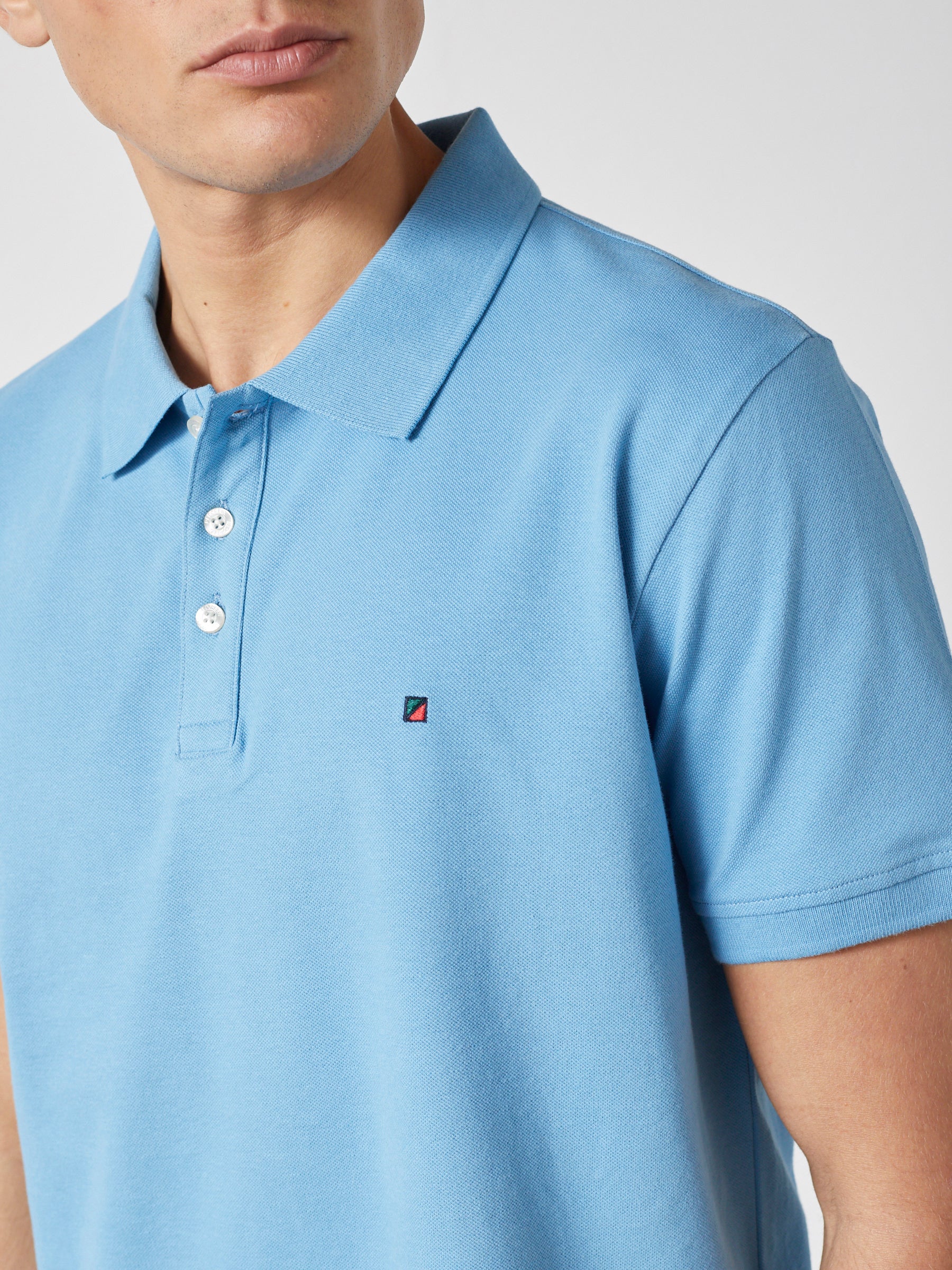 CARL POLO T-SHIRT SS - Blue - Image 4