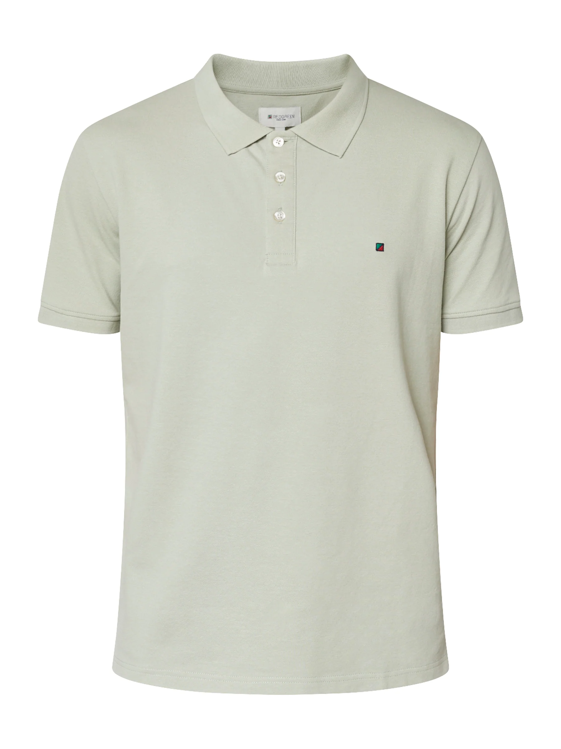 CARL POLO T-SHIRT SS - Green Pastel - Image 2