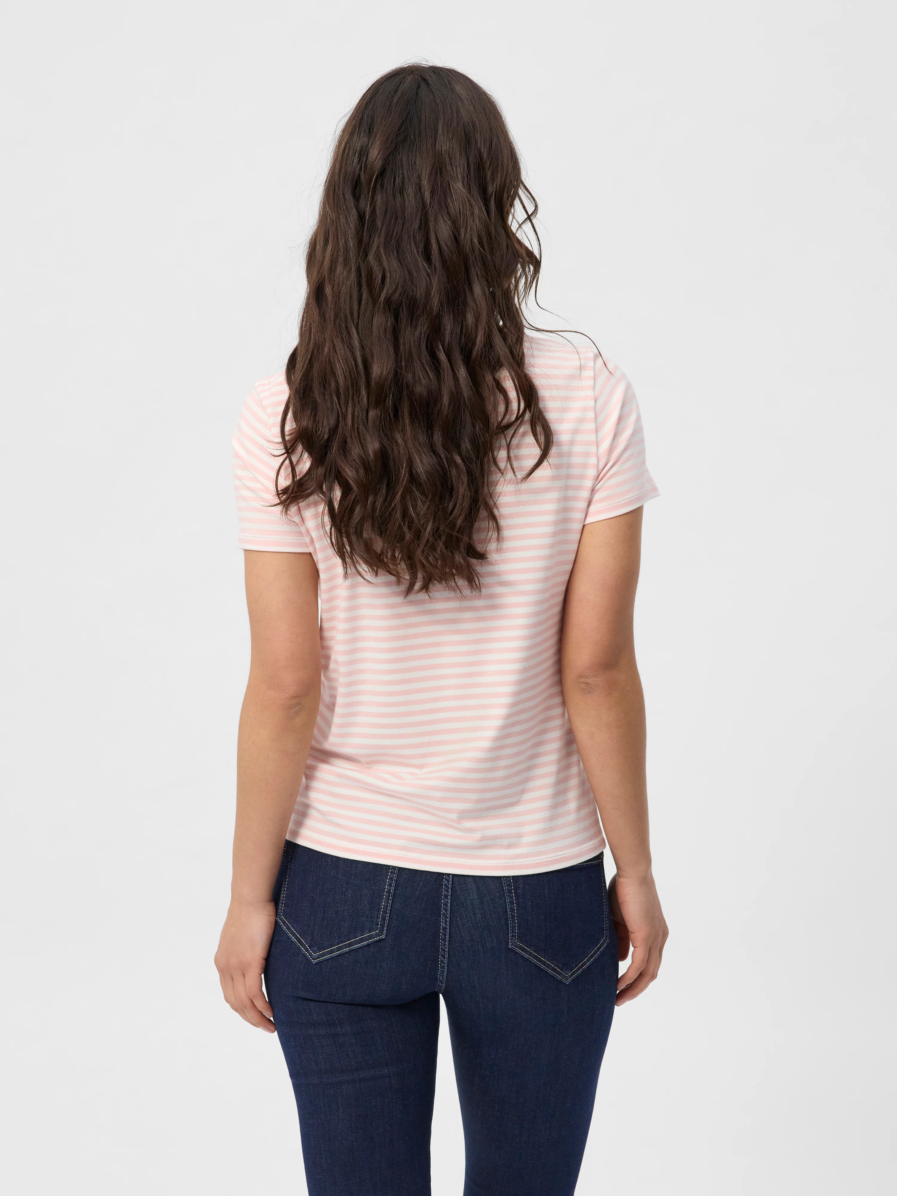 Cecilie Tee - Rose Stripe - Image 5
