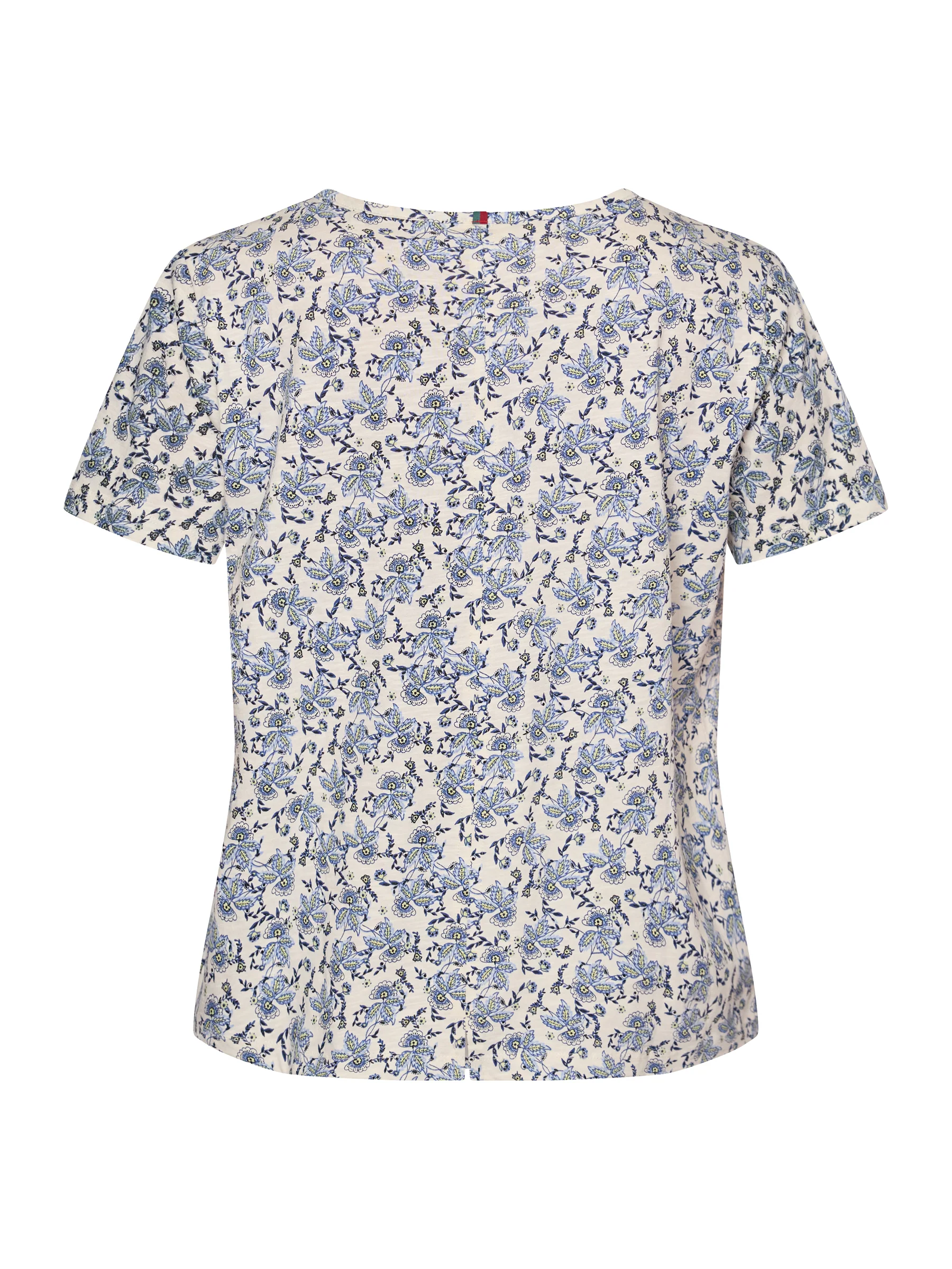 Celina T-shirt - Blue Pattern - Image 5