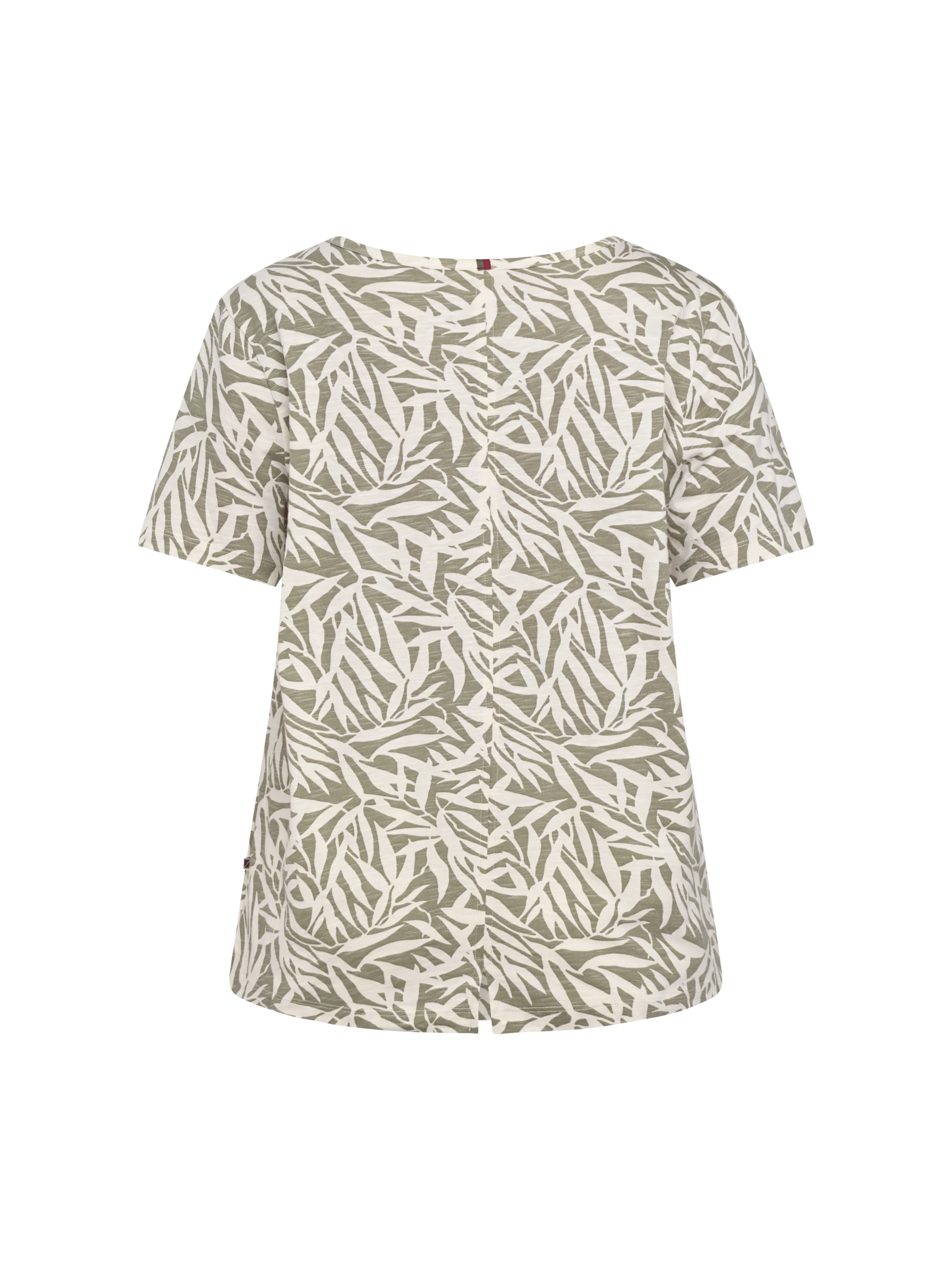 Celina T-shirt - Light Green Pattern - Image 5