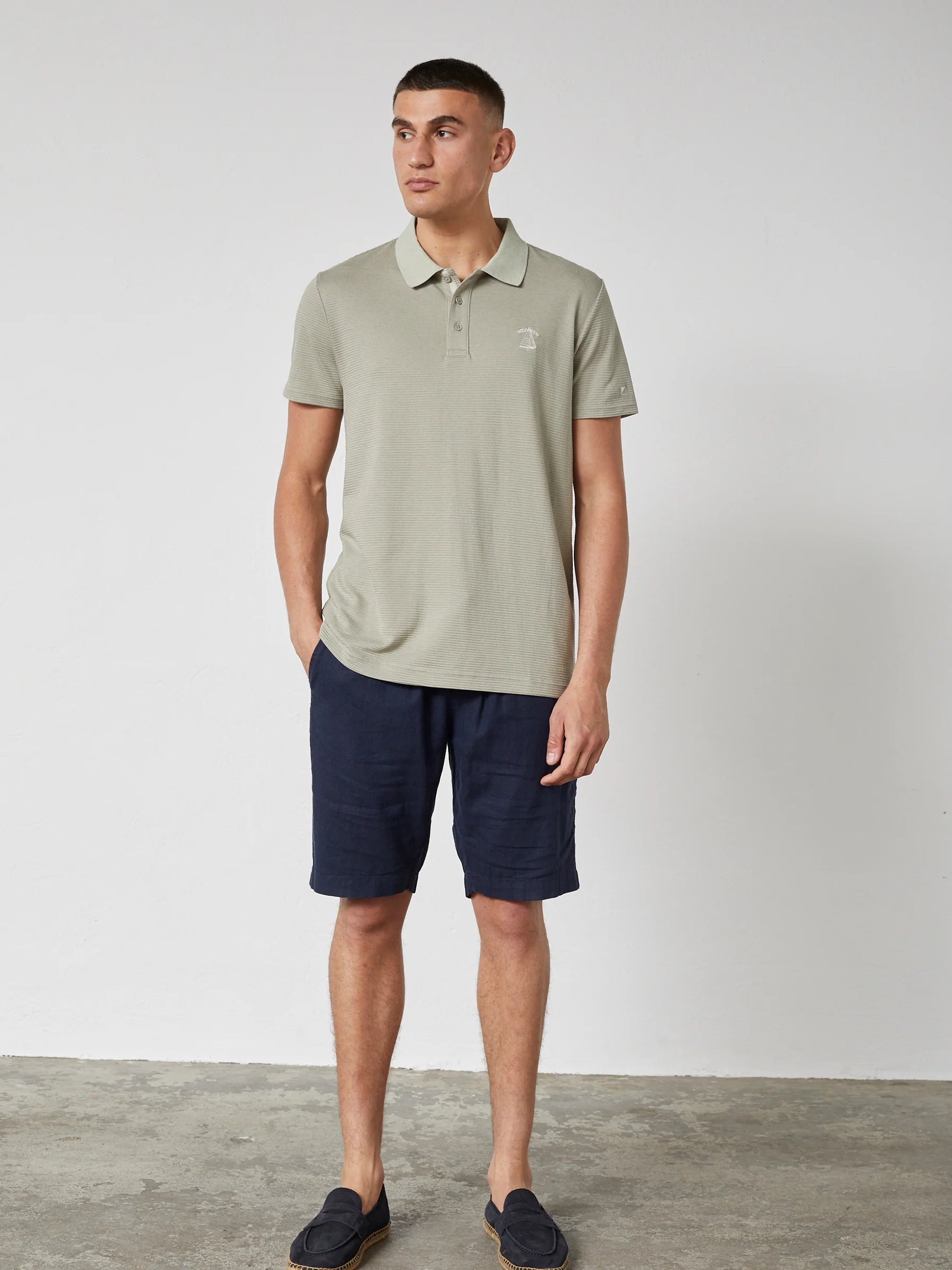 CELO POLO TEE SS - Green Pastel - Image 3