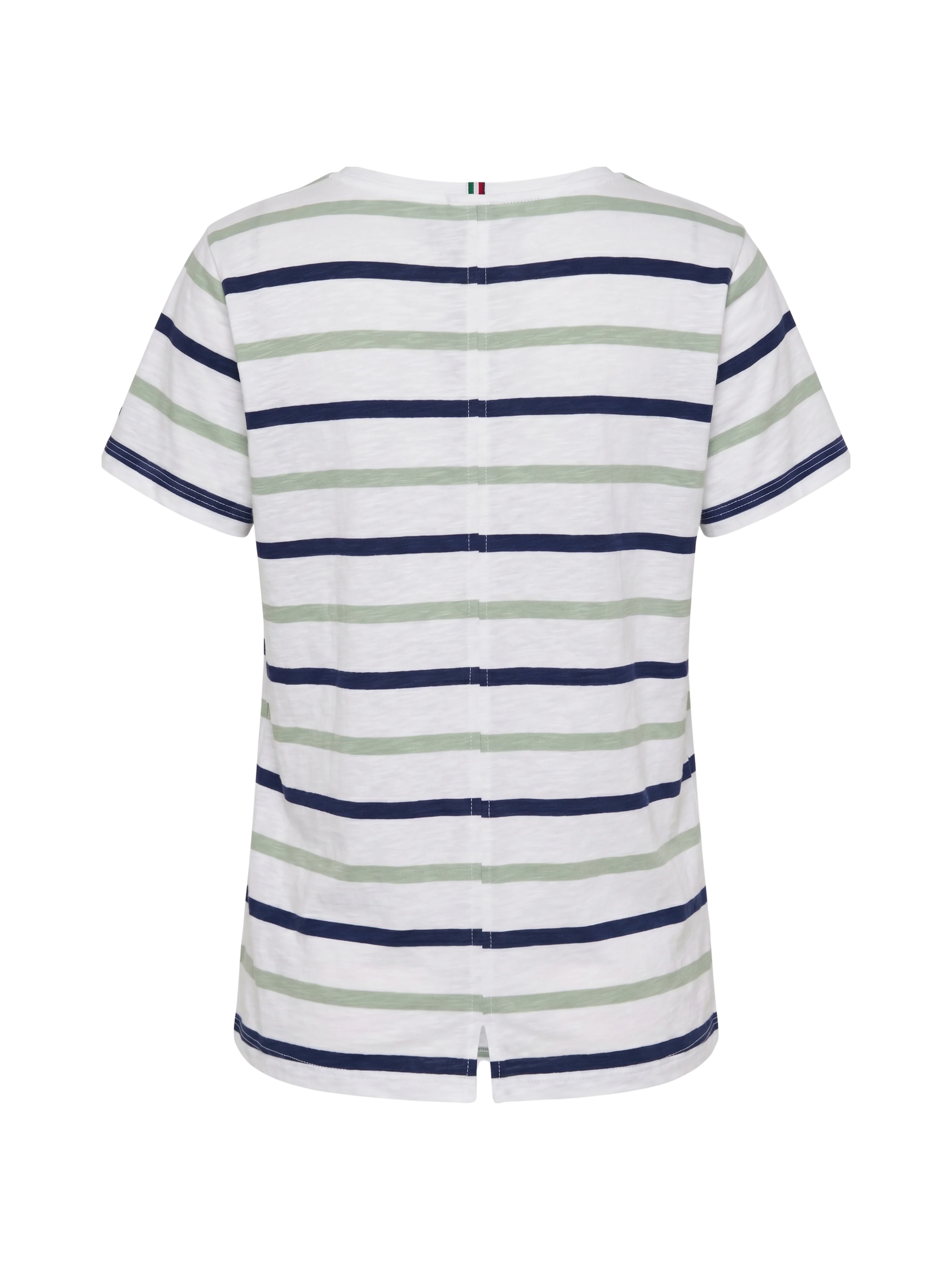 Chris T-shirt - Light Green Stripe - Image 4