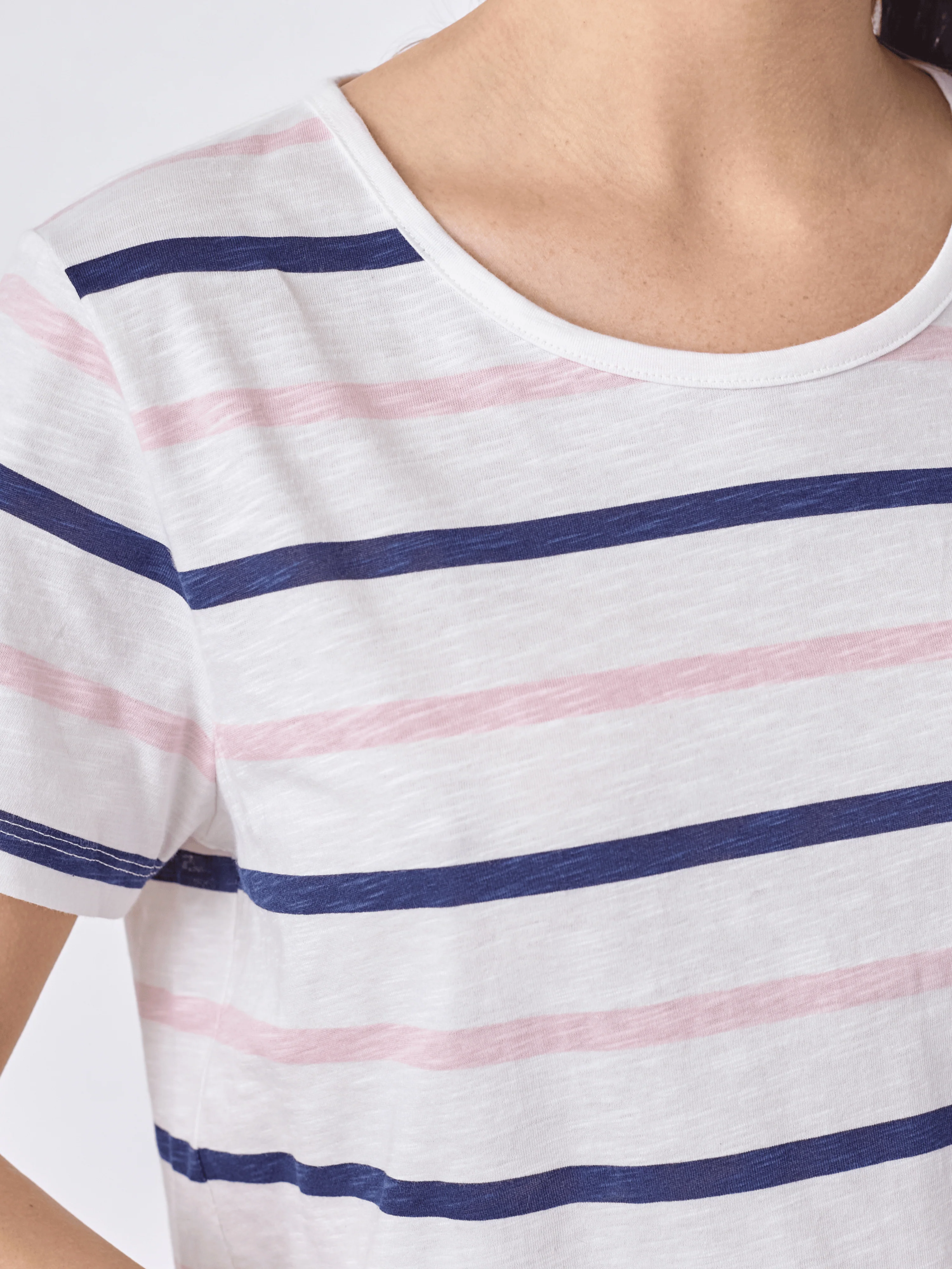 Chris T-shirt - Pink Stripe - Image 4