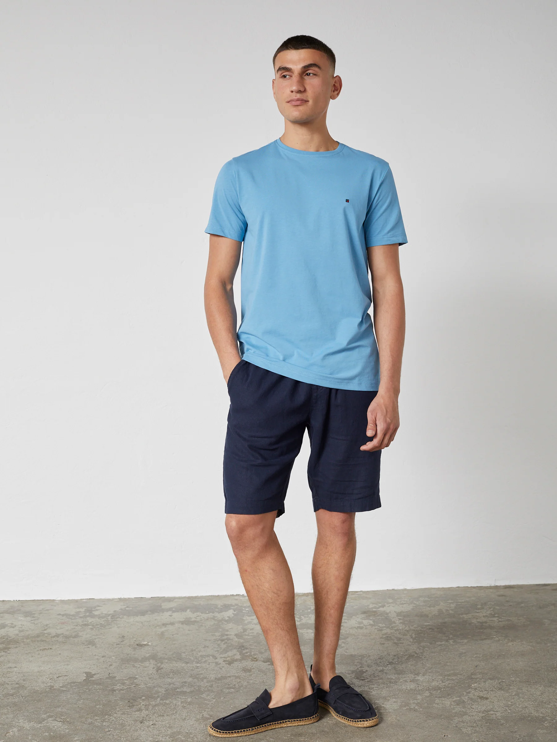 CHRIS T-SHIRT SS - Blue - Image 3