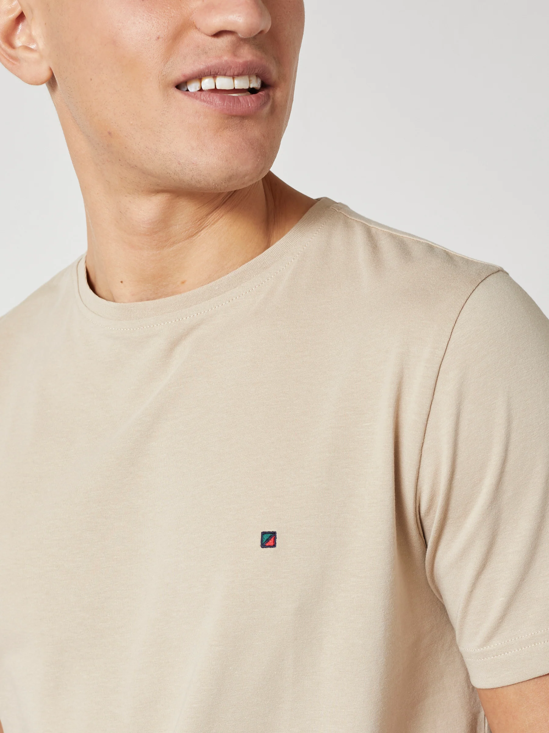 CHRIS T-SHIRT SS - Light Sand - Image 4