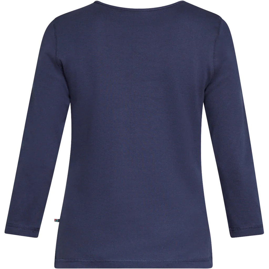 Clarissa Long Sleeve Tee - Navy - Image 5