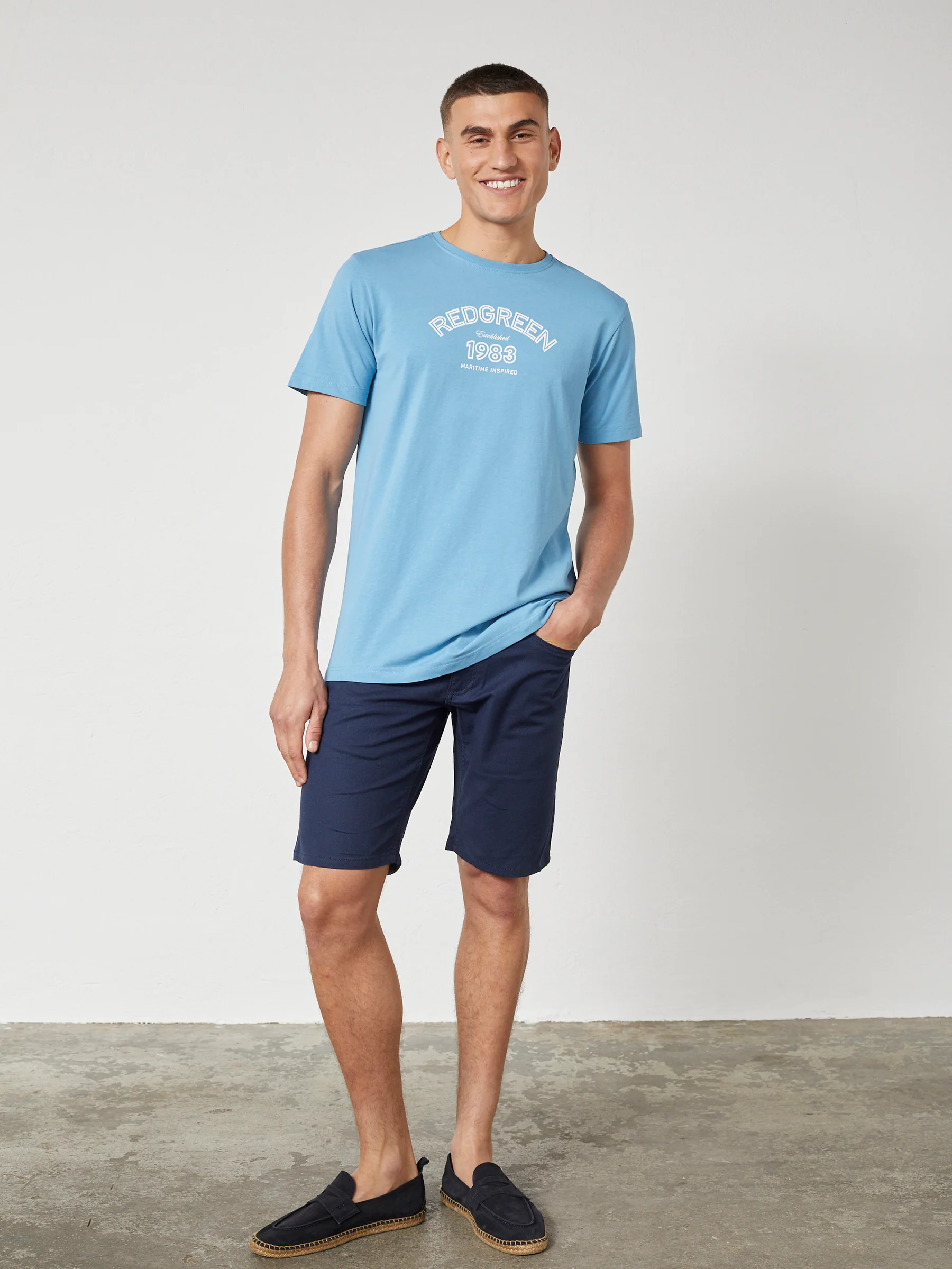CON T-SHIRT SS - Blue - Image 3