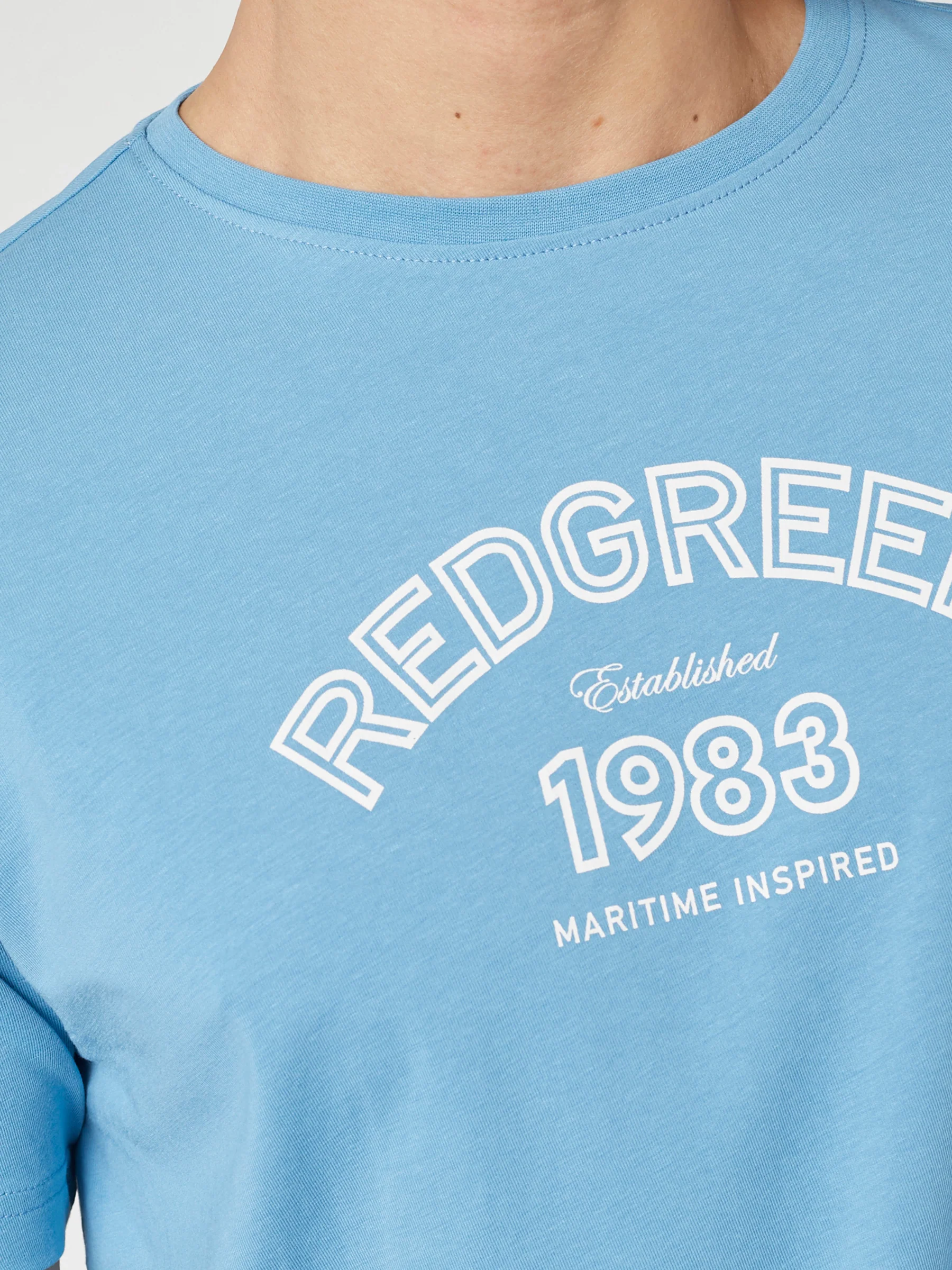 CON T-SHIRT SS - Blue - Image 4