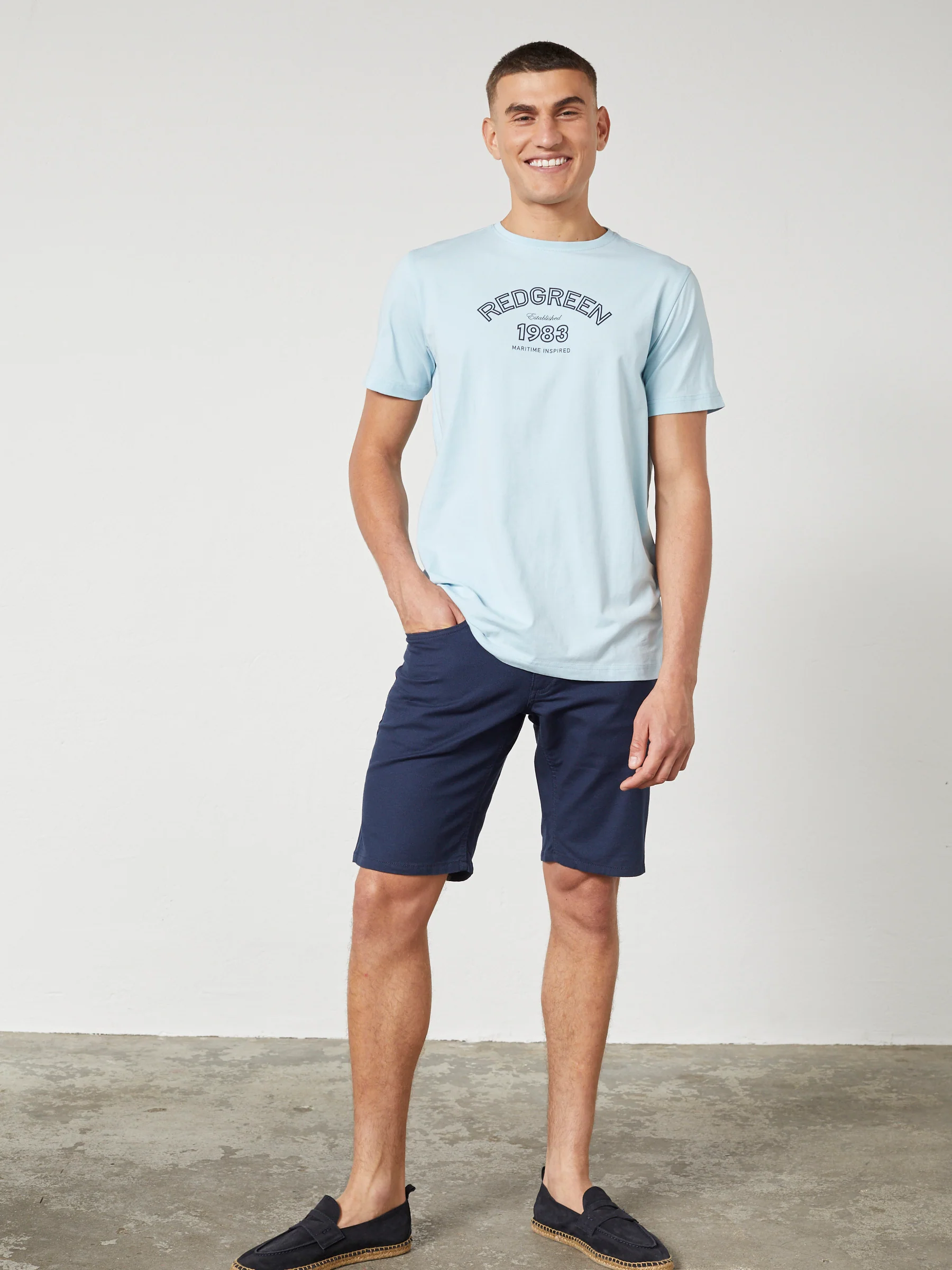 CON T-SHIRT SS - Blue Pastel - Image 3