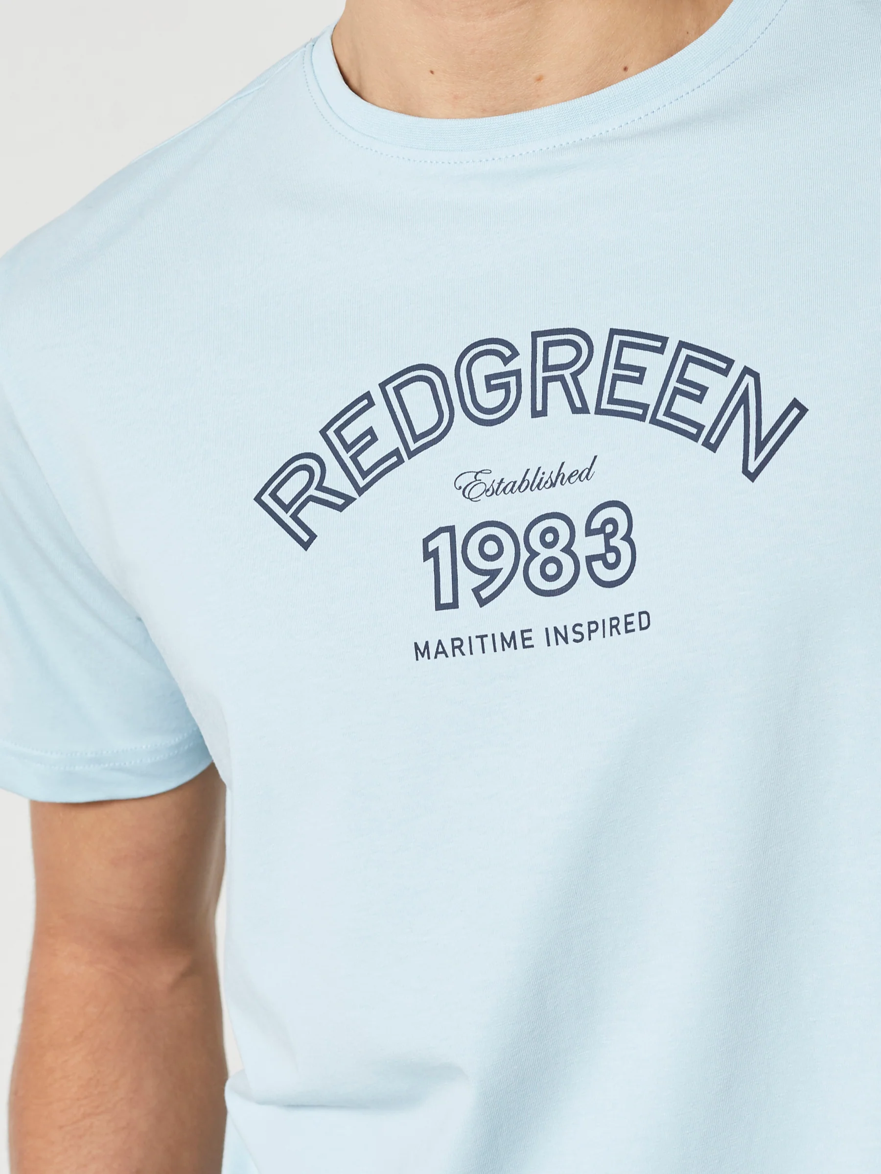 CON T-SHIRT SS - Blue Pastel - Image 4
