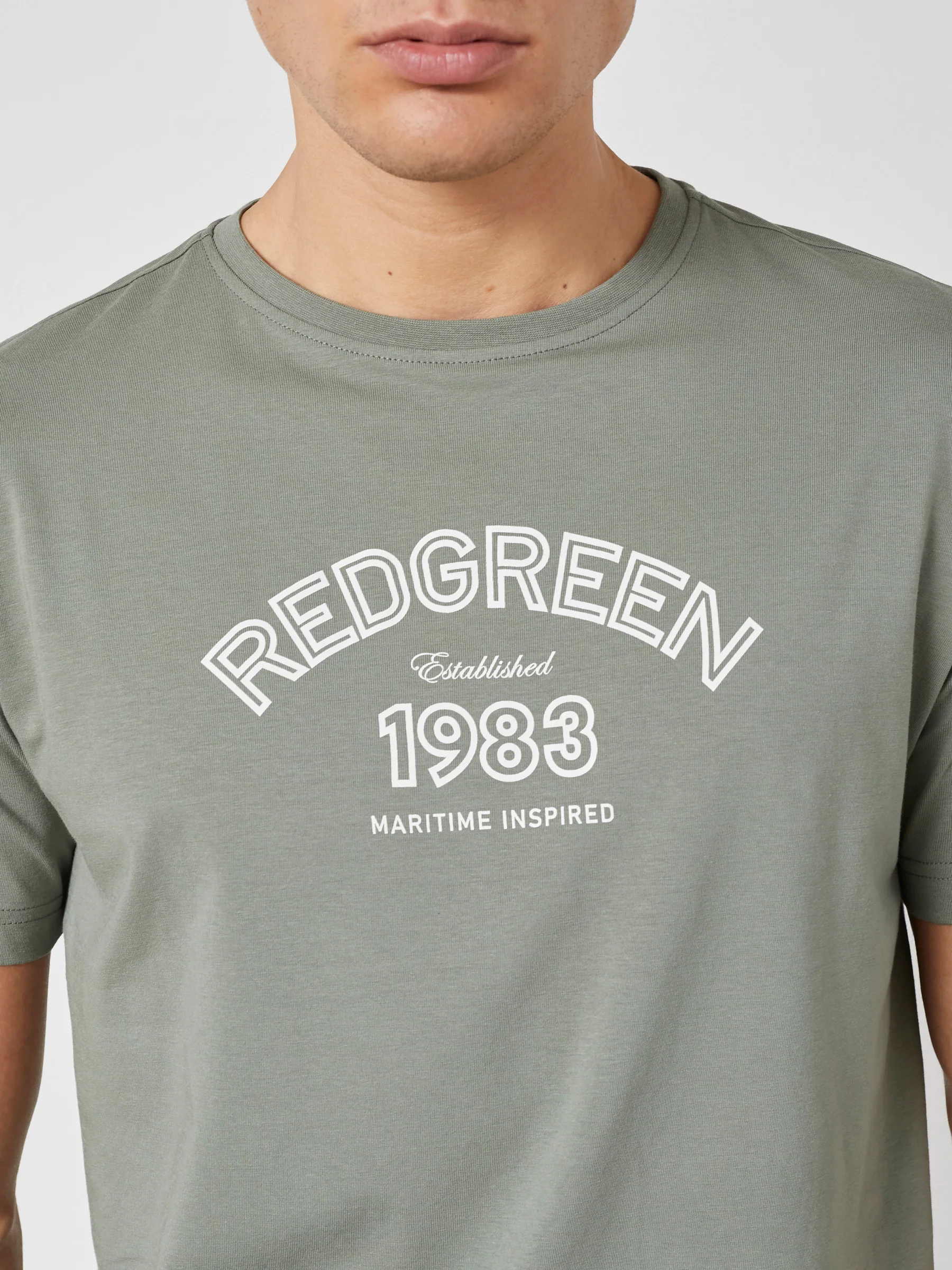 CON T-SHIRT SS - Olive Green - Image 4