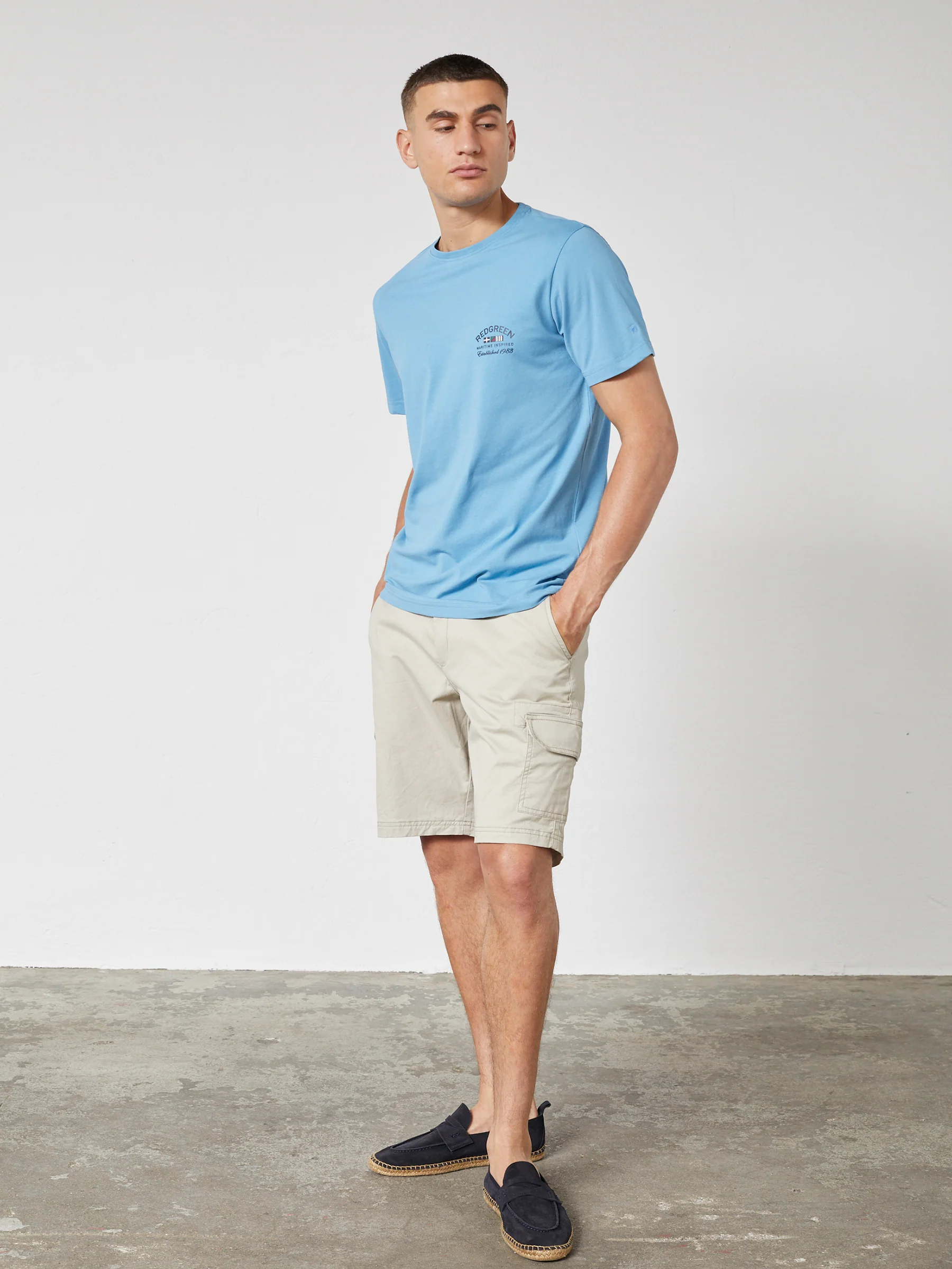 CONNAR T-SHIRT - Blue - Image 3
