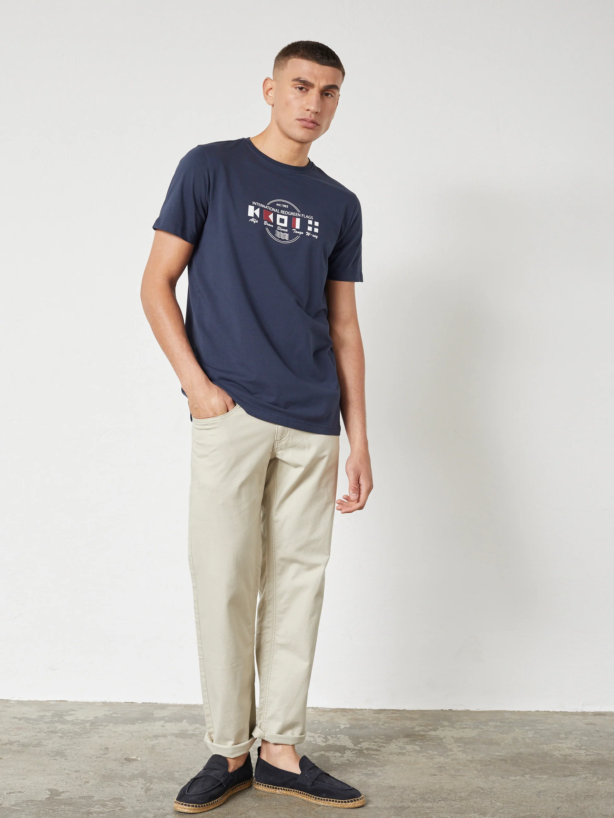 CONRAD T-SHIRT SS - NAVY - Image 3