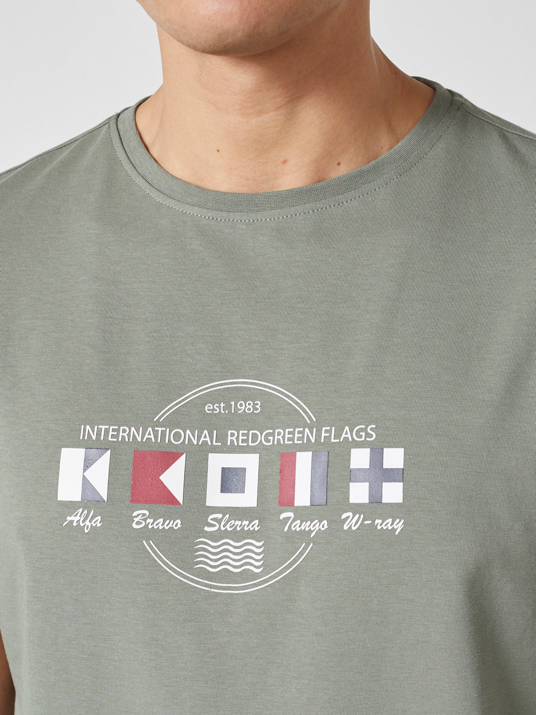 CONRAD T-SHIRT SS - Olive Green - Image 4