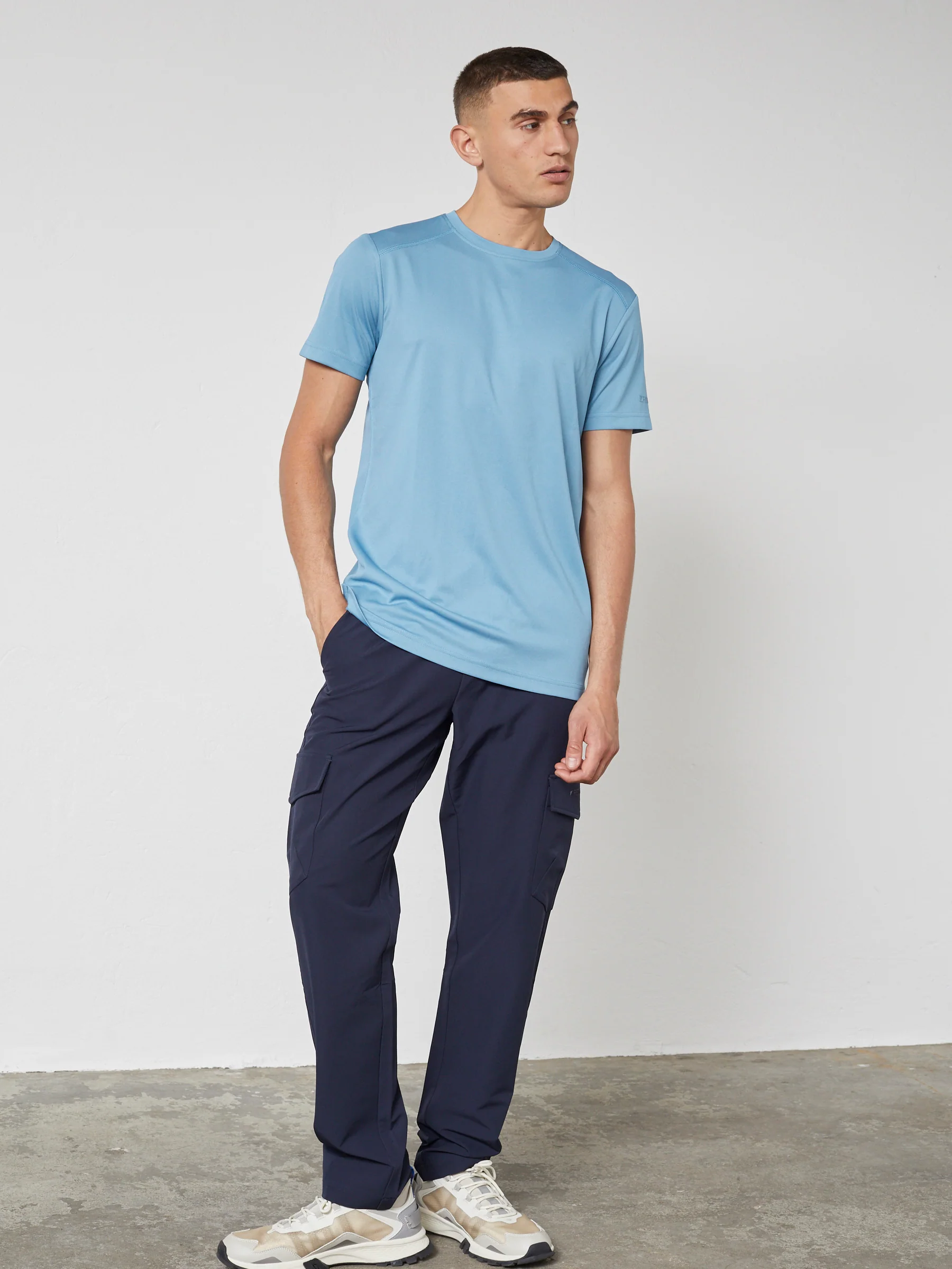 COSMO FAST DRY TEE SS - Blue - Image 3