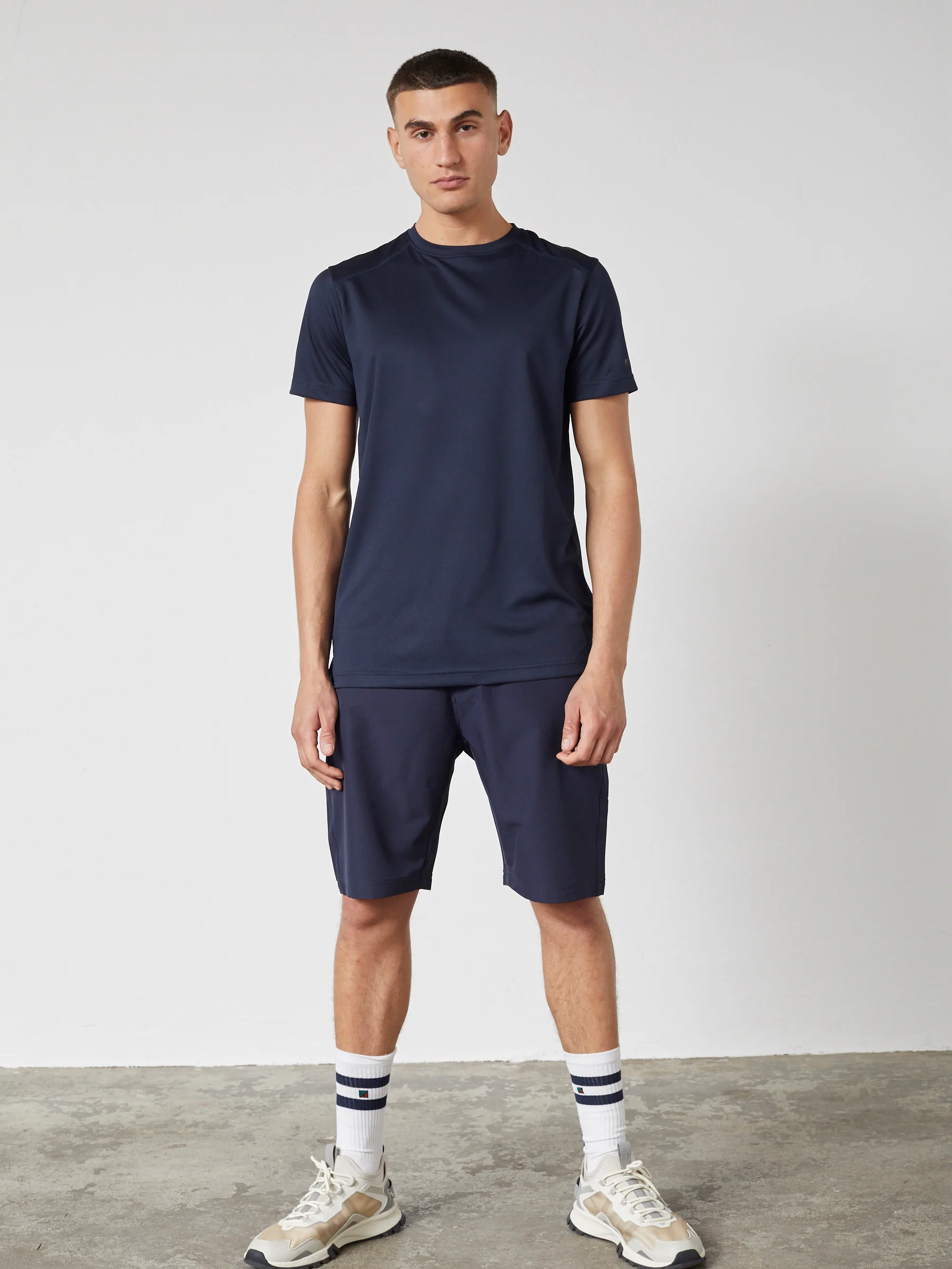 COSMO FAST DRY TEE SS - NAVY - Image 3