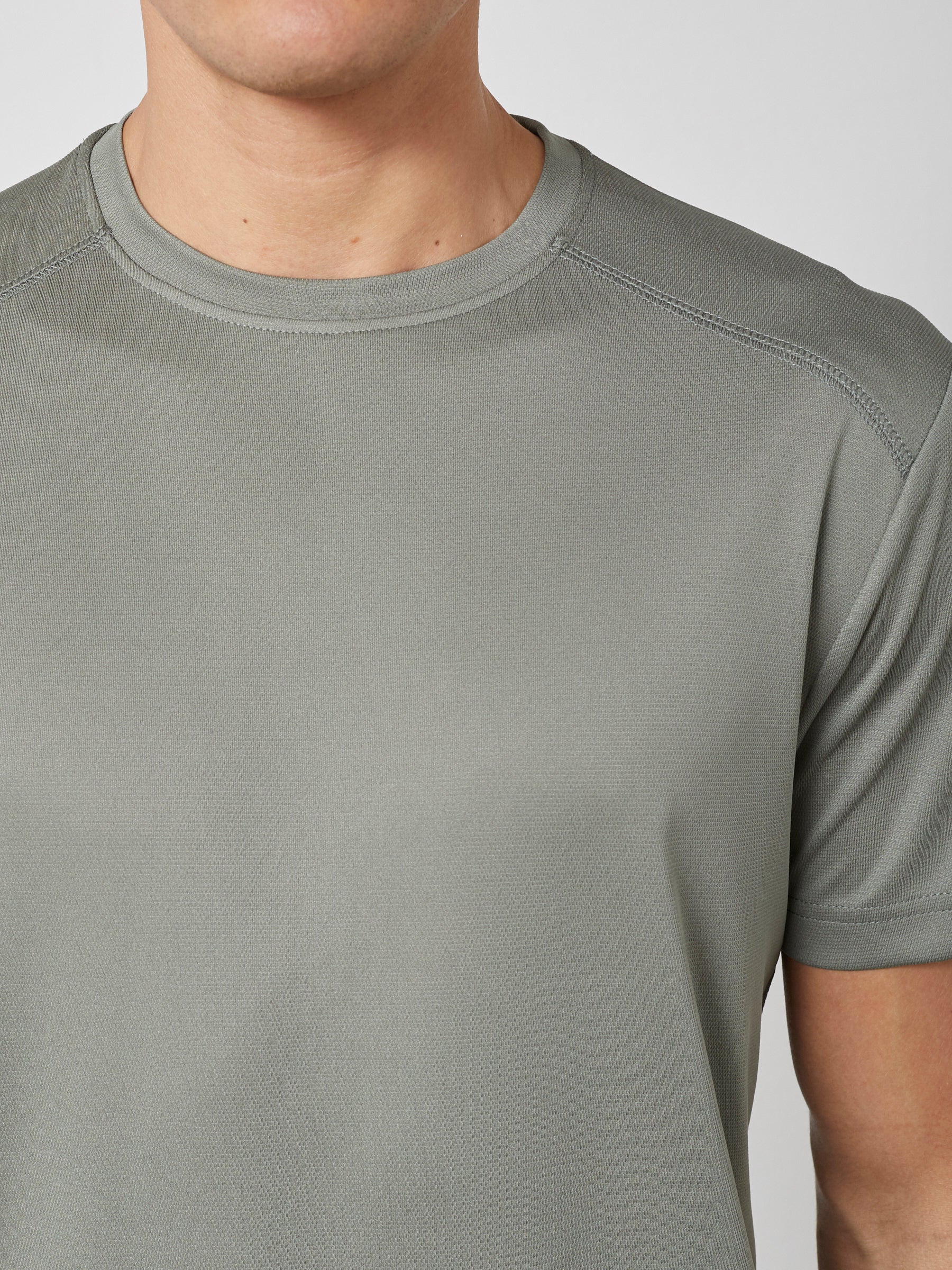 COSMO FAST DRY TEE SS - Olive Green - Image 4
