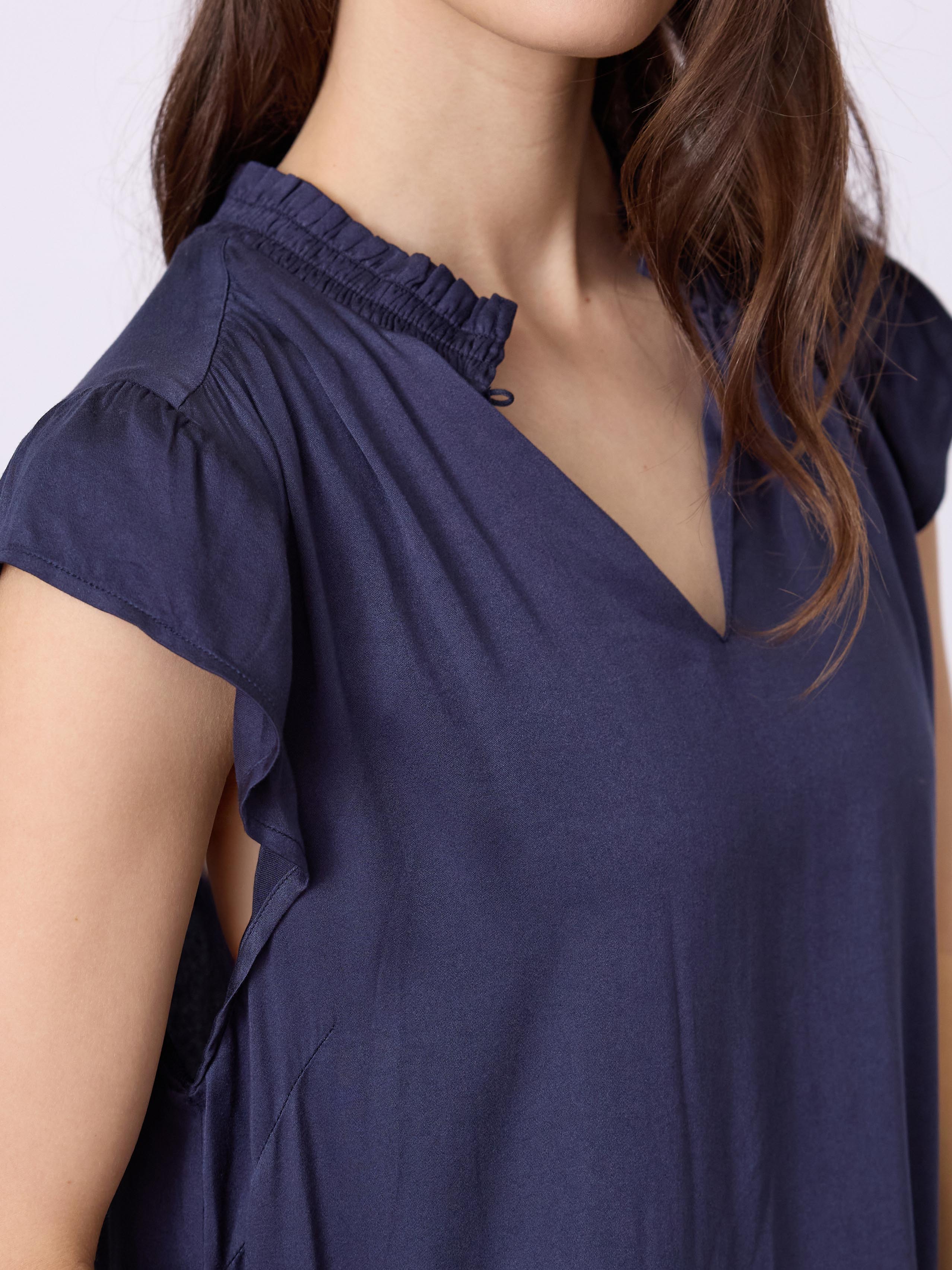 Deb - Solid - Navy - Image 2