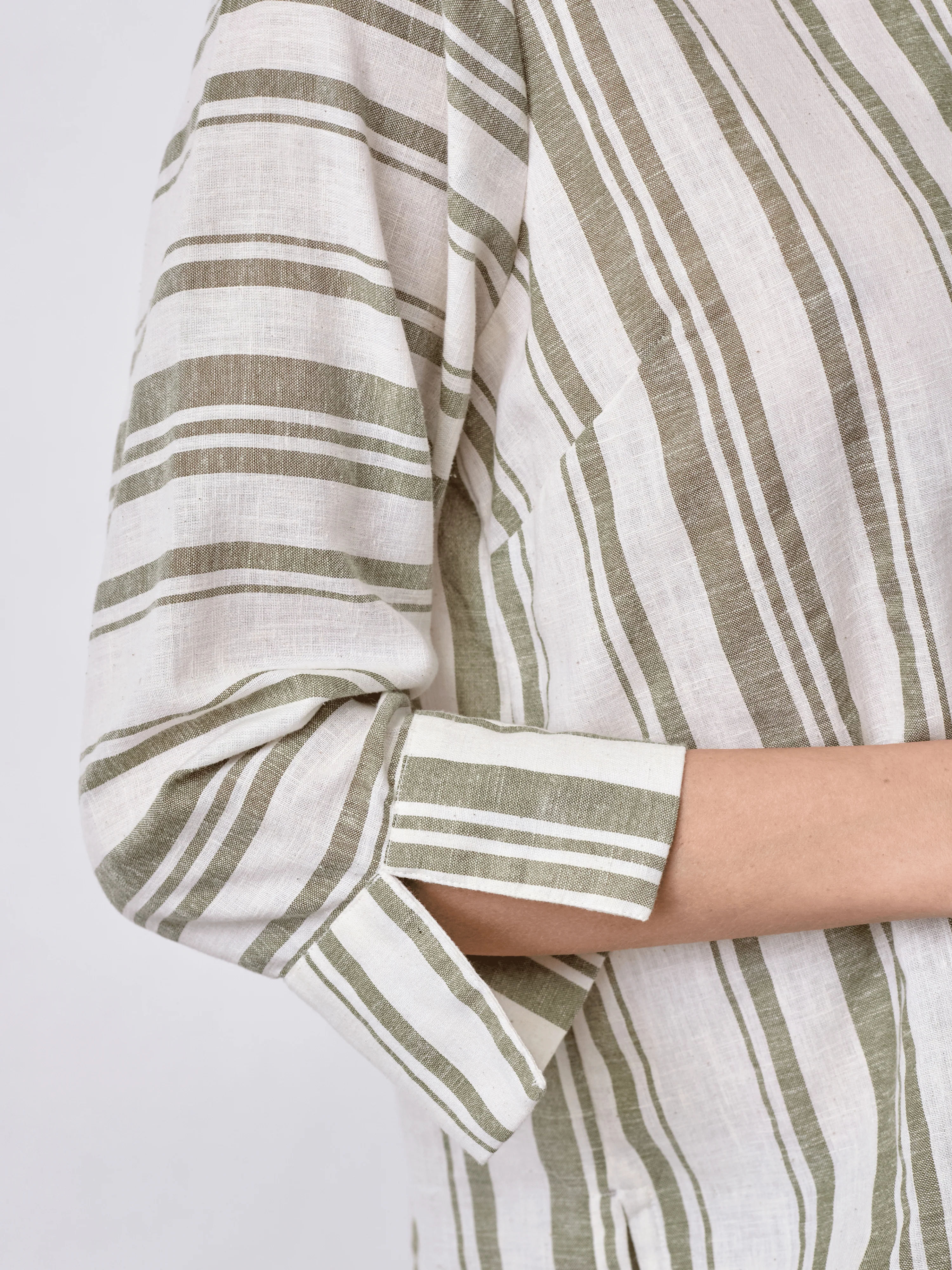 Delaney - Light Green Stripe - Image 4