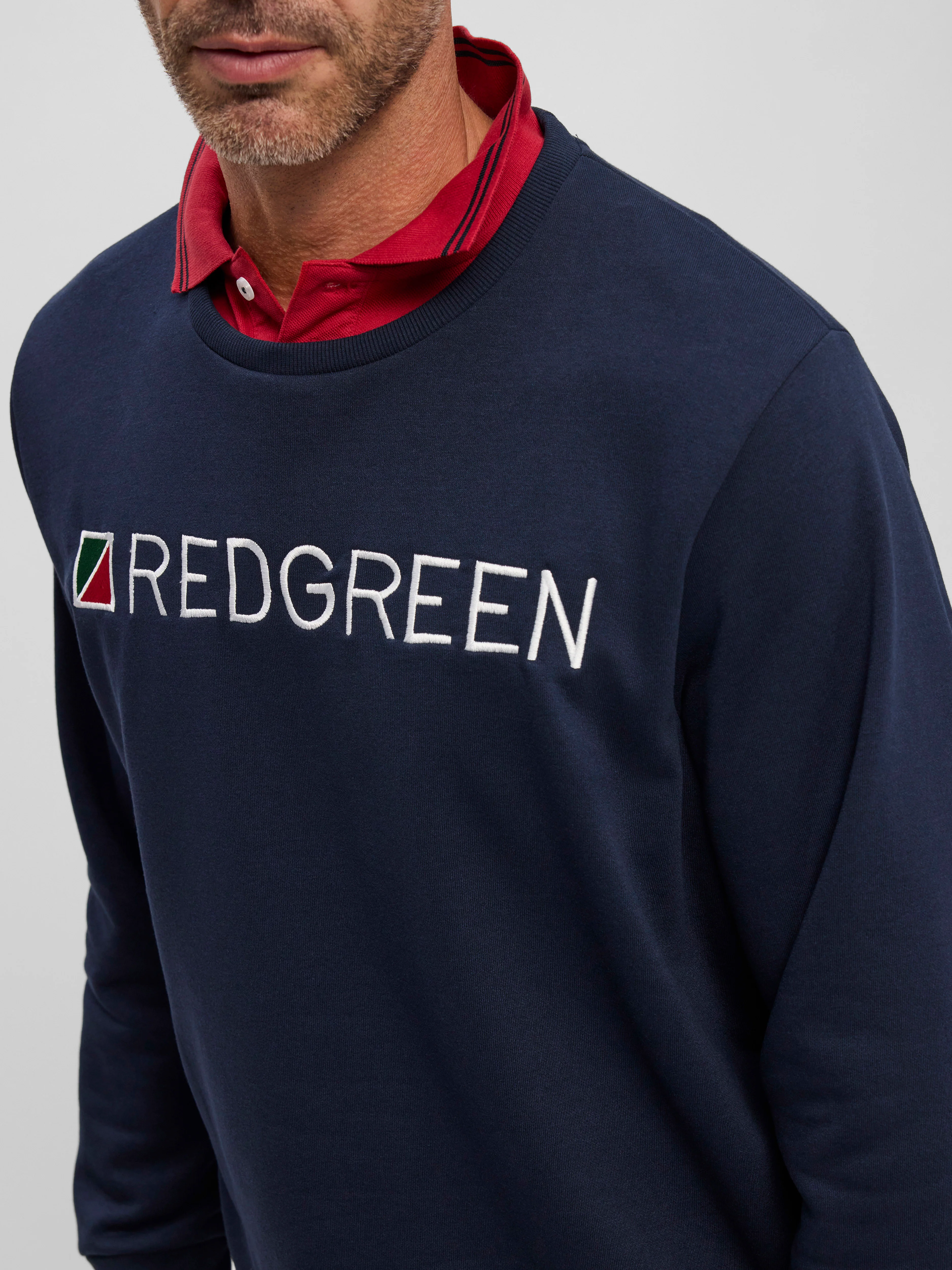 Frankie Logo Sweatshirt - Blue - Image 6
