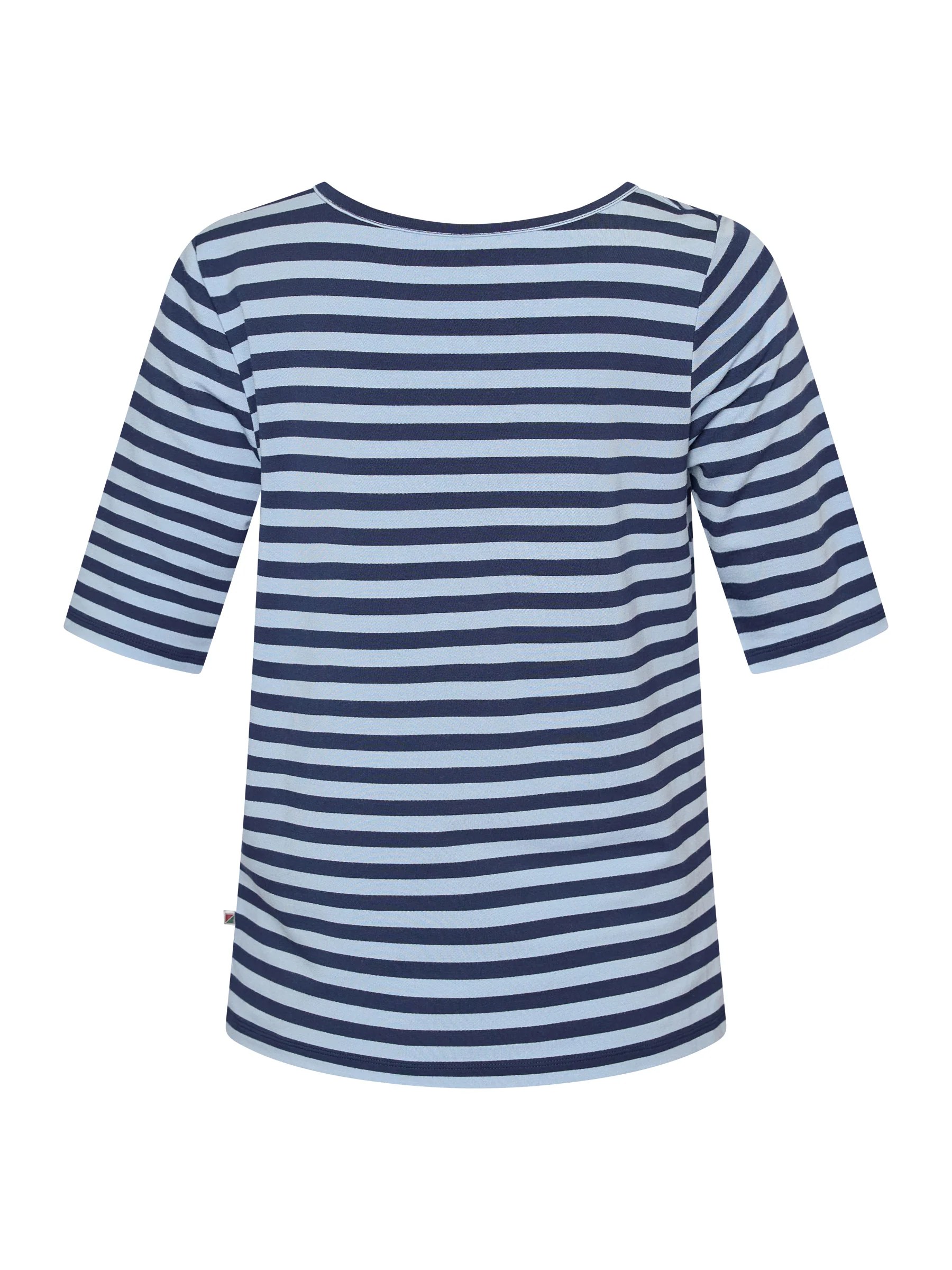 Hedy Short Sleeve T-shirt - Light Blue Stripe - Image 5