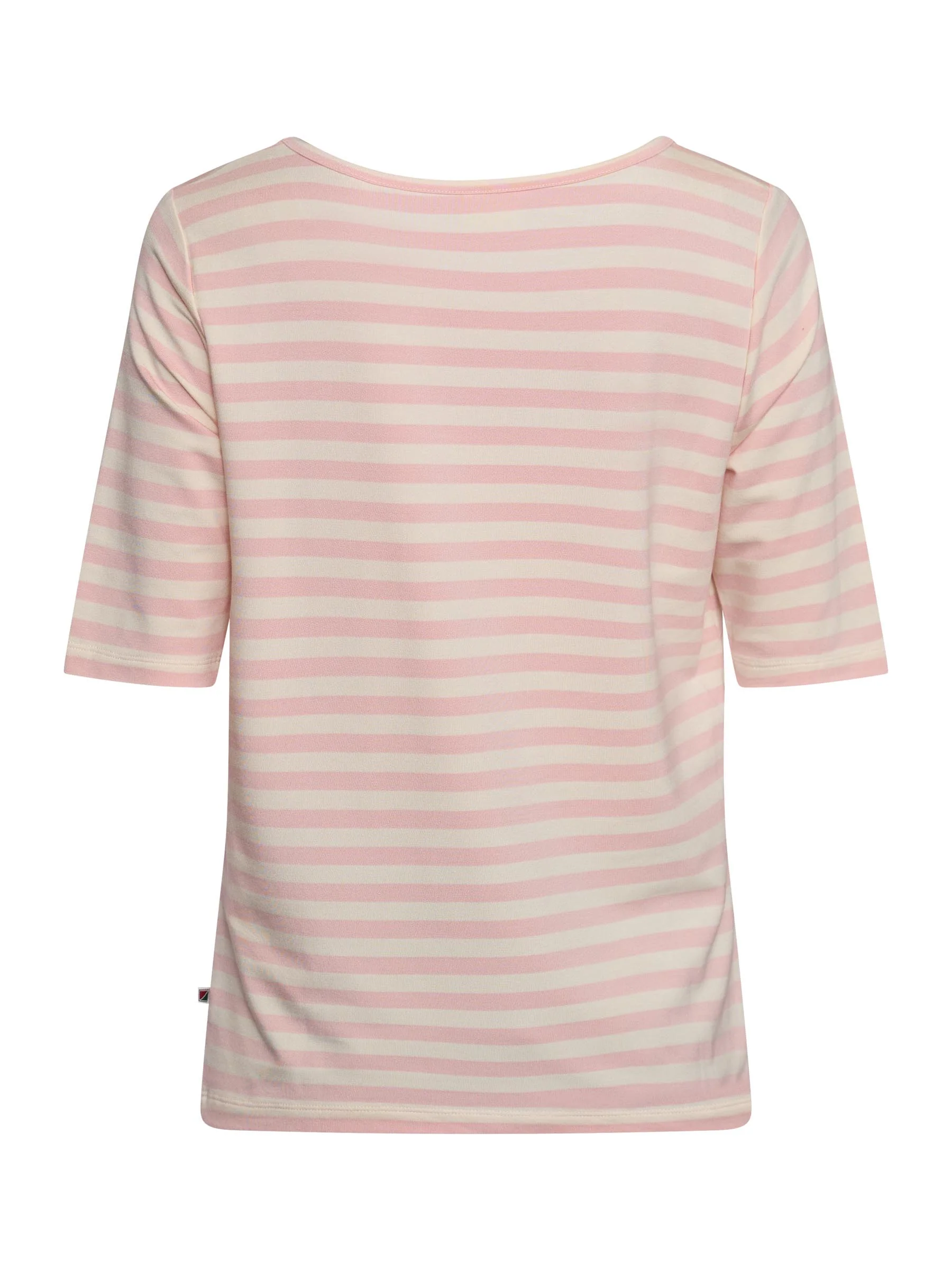 Hedy Short Sleeve T-shirt - Rose Stripe - Image 5