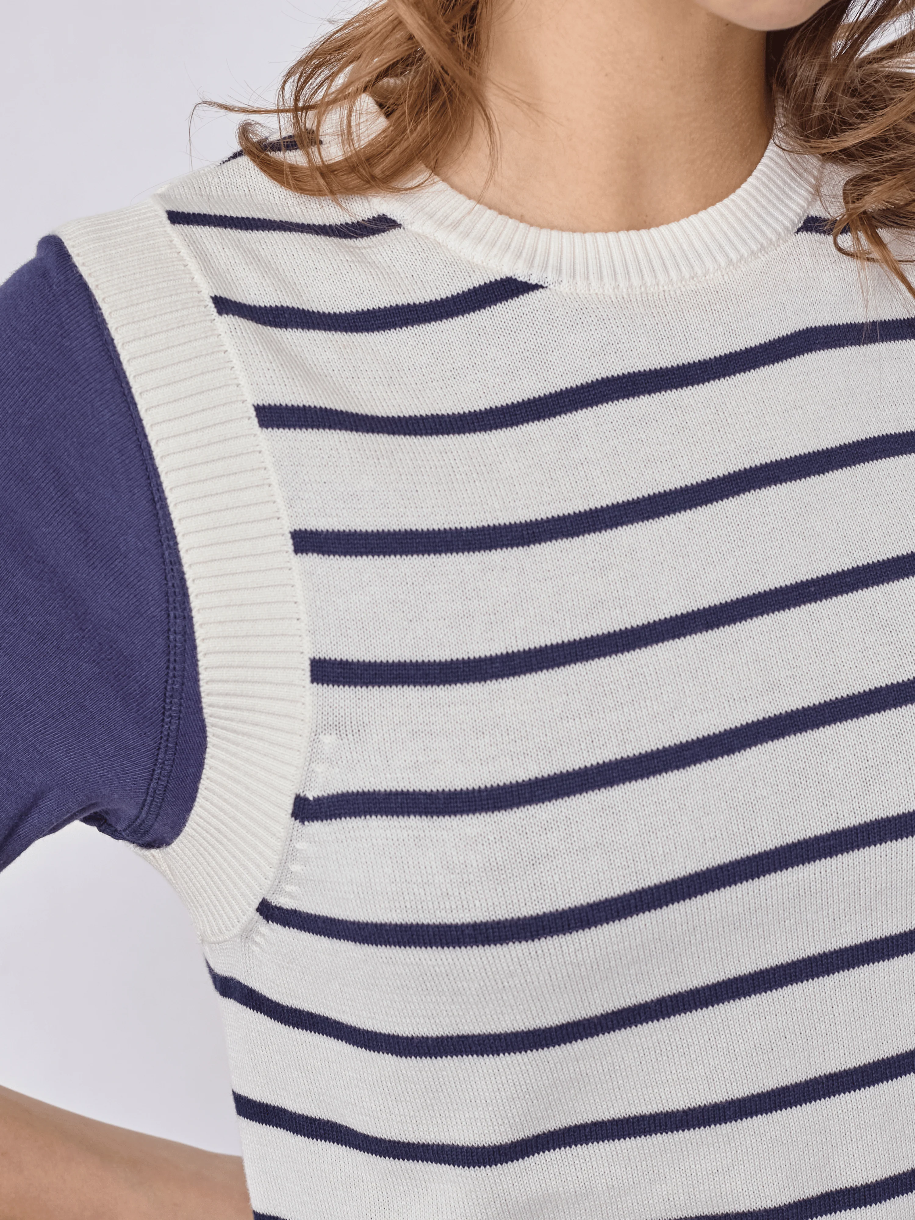 Jasmin - Navy Stripe - Image 4