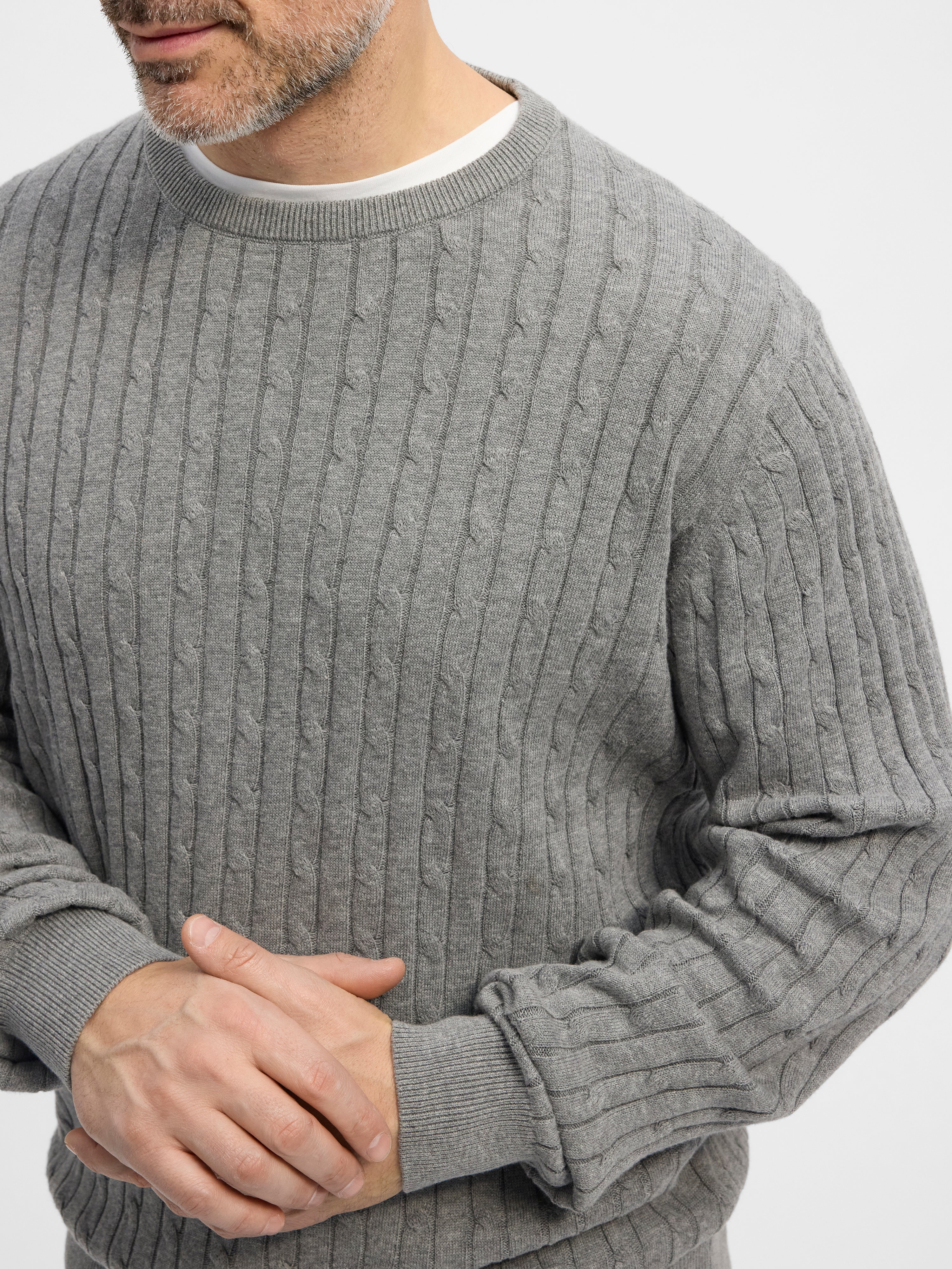 Jorn - Light Grey melange - Image 5