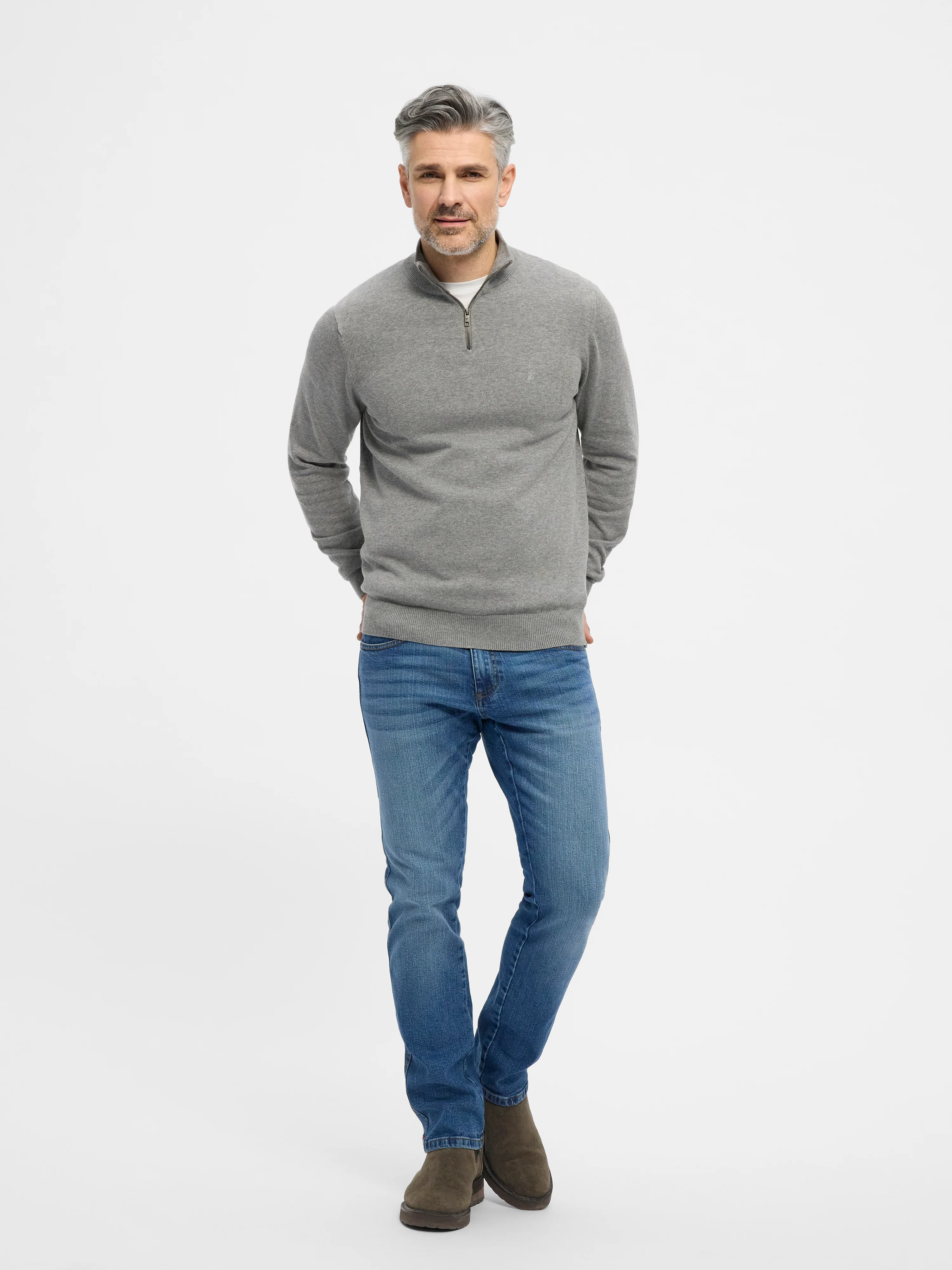 Juliano - Light Grey melange - Image 4