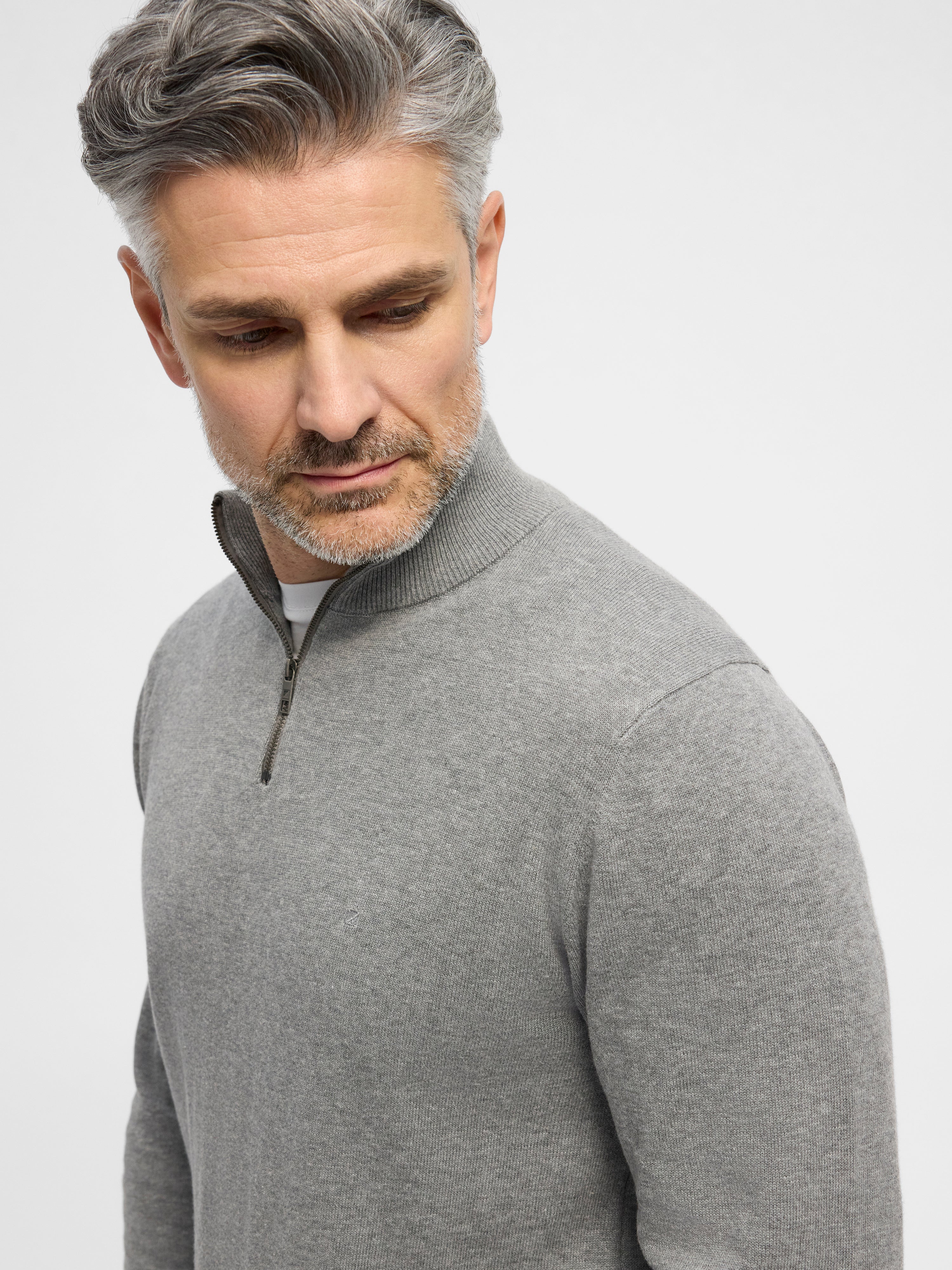 Juliano - Light Grey melange - Image 5