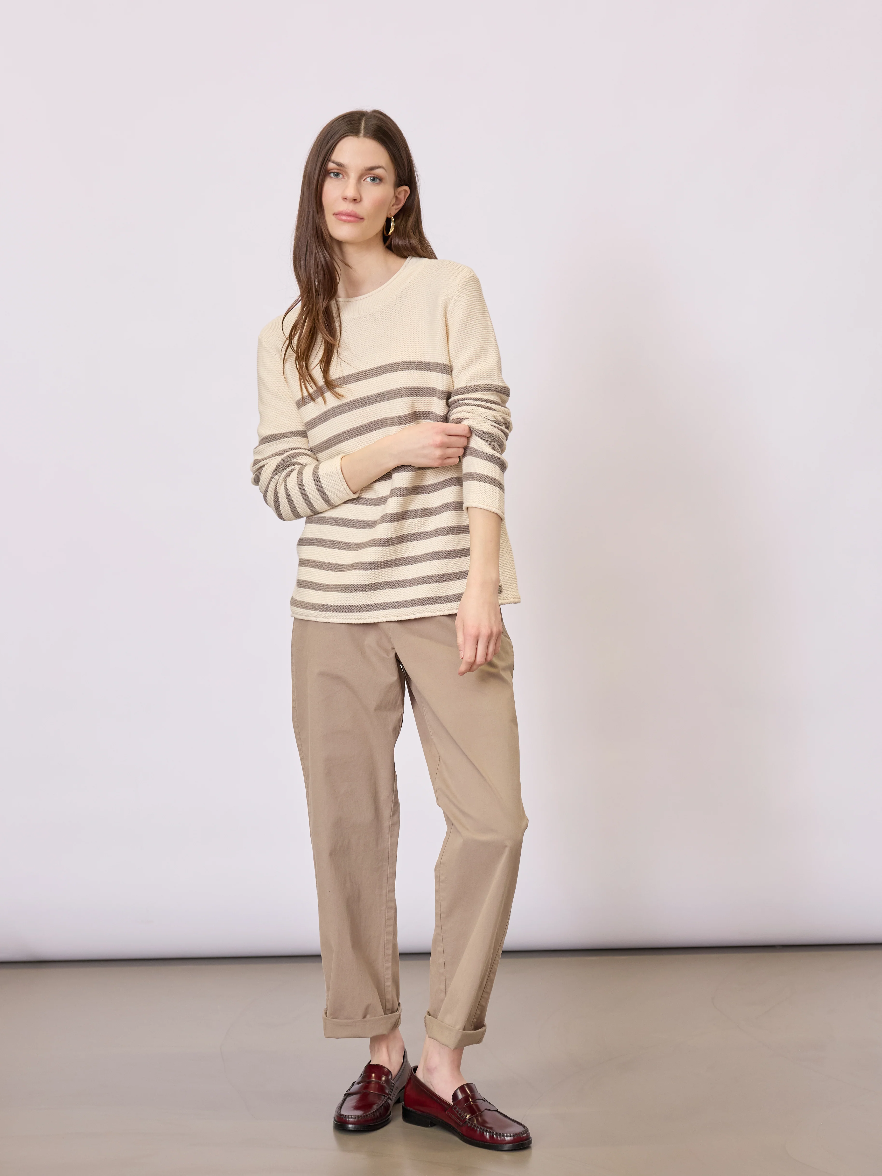 Kathrine - Dark Sand Stripe - Image 3