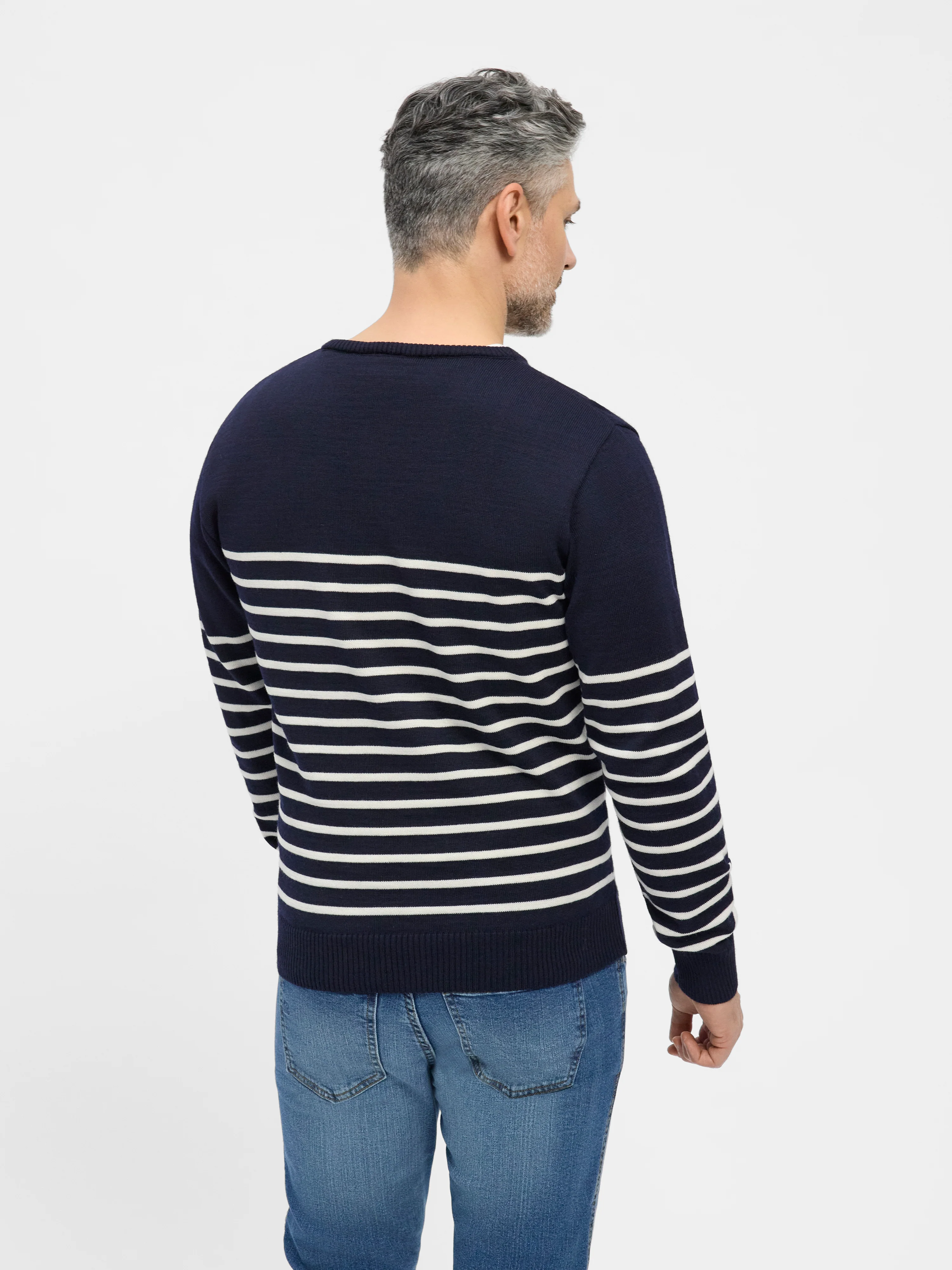 Jan - Navy Stripe - Image 3