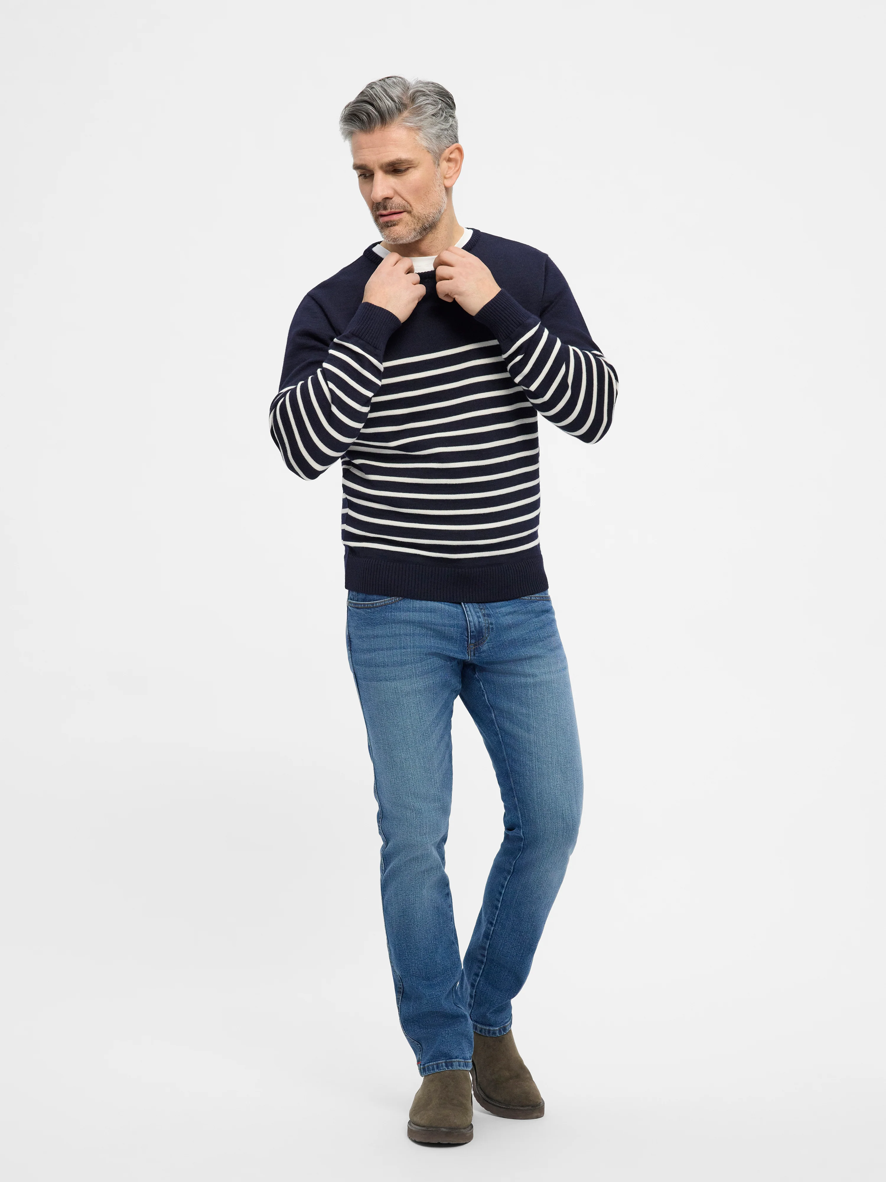 Jan - Navy Stripe - Image 4