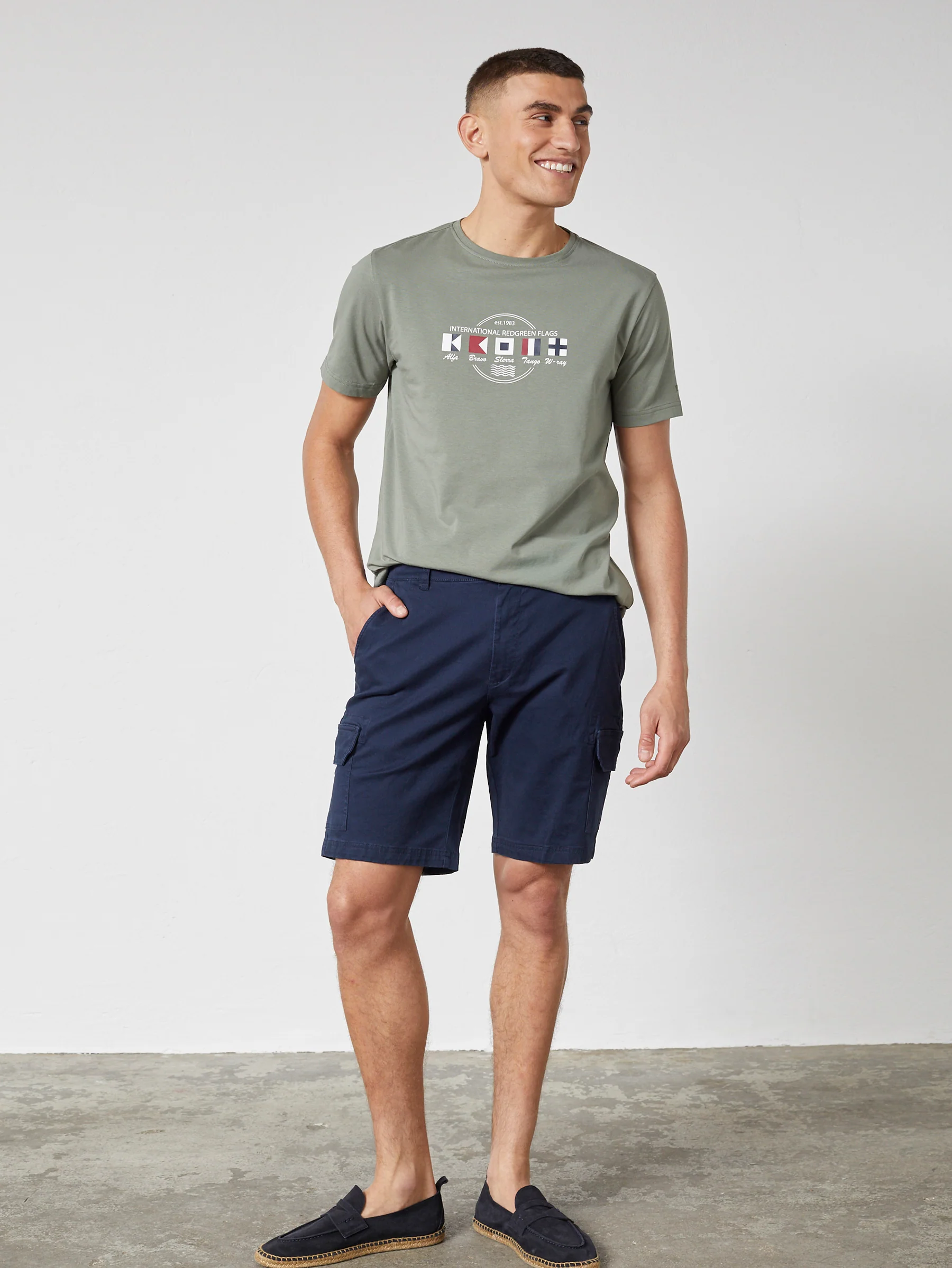 LANCE CARGO SHORTS - NAVY - Image 3