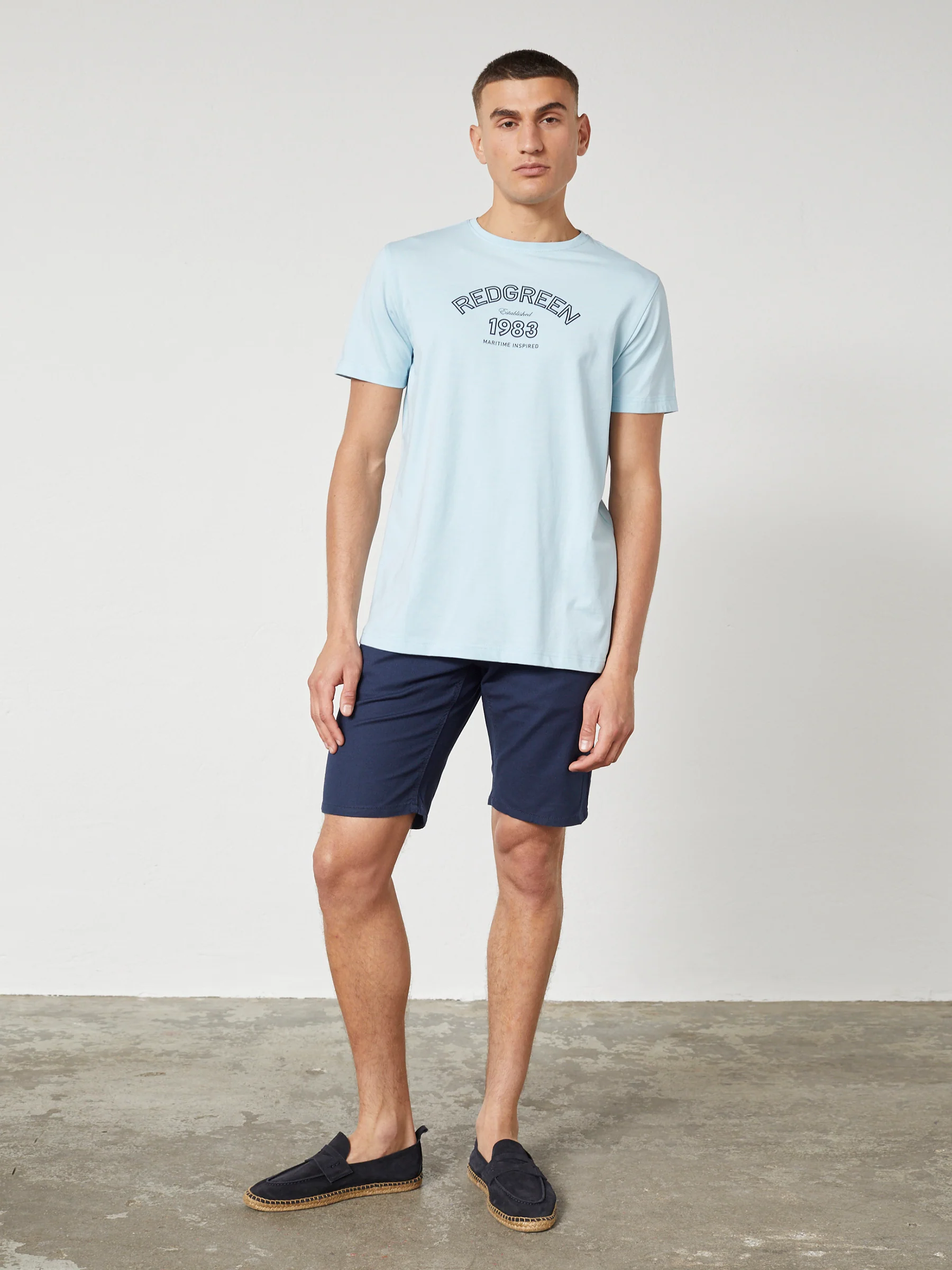 MARK 5-POCKET SHORTS - NAVY - Image 3