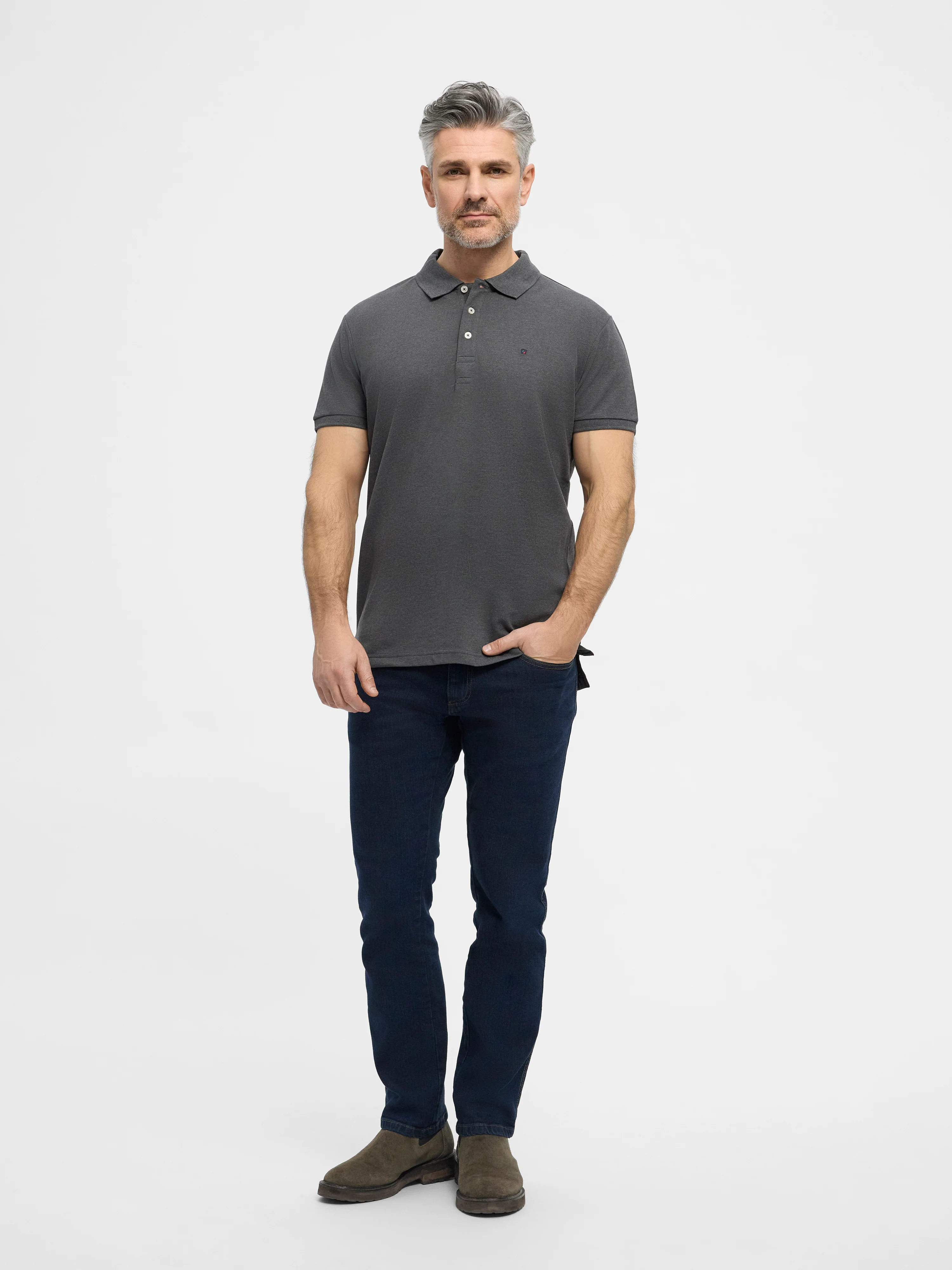 Carl - Dark Grey Melange - Image 4