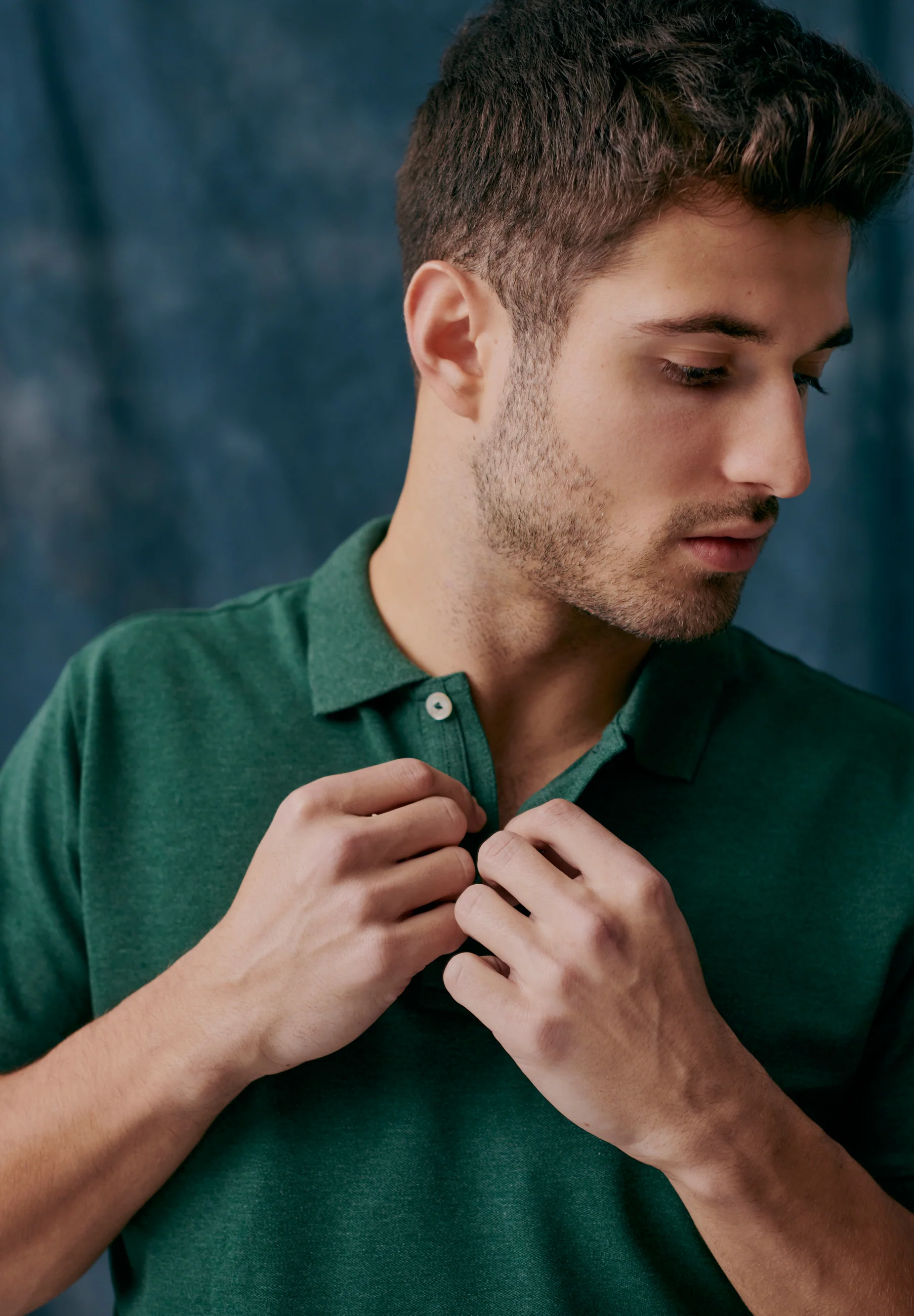 Carl - Green Melange - Image 3
